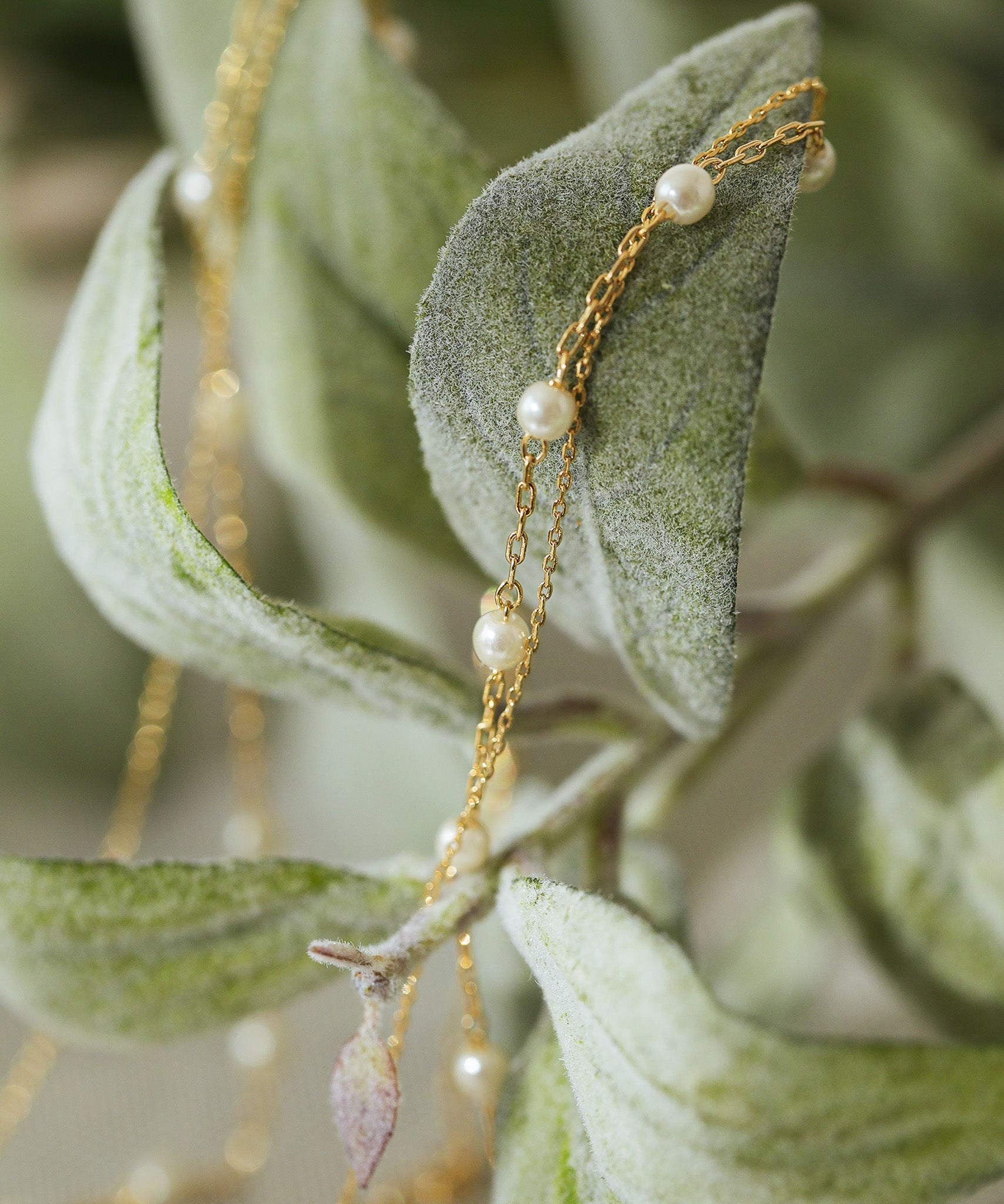 パール 結婚式 お呼ばれ 華奢 2連 ネックレス