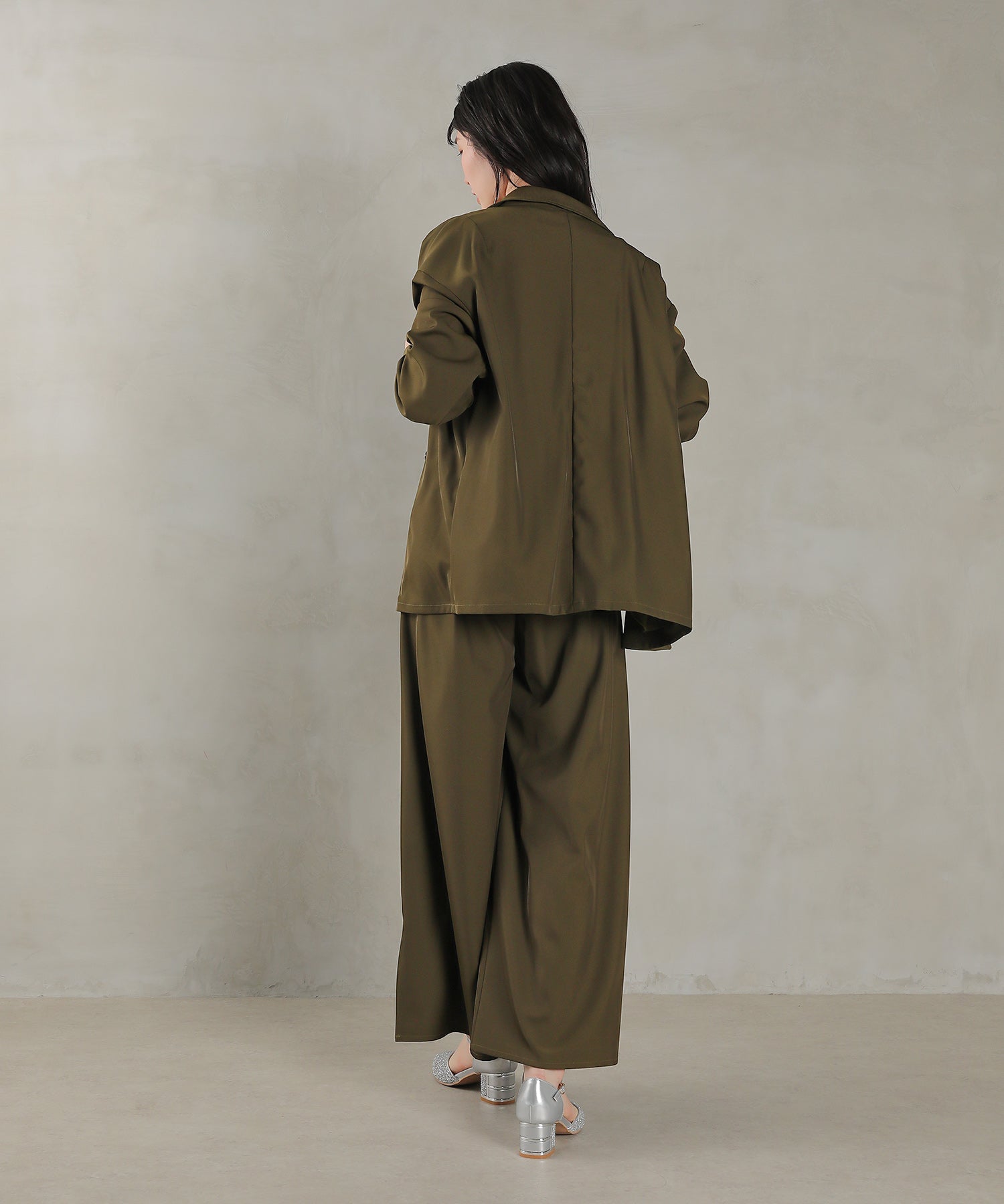 ジャケット セットアップ パンツドレス パーティー