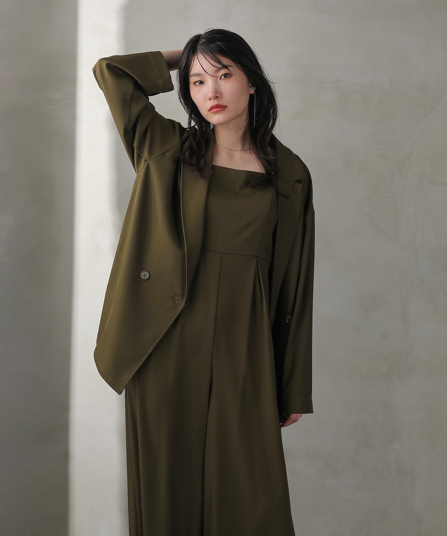 ジャケット セットアップ パンツドレス パーティー