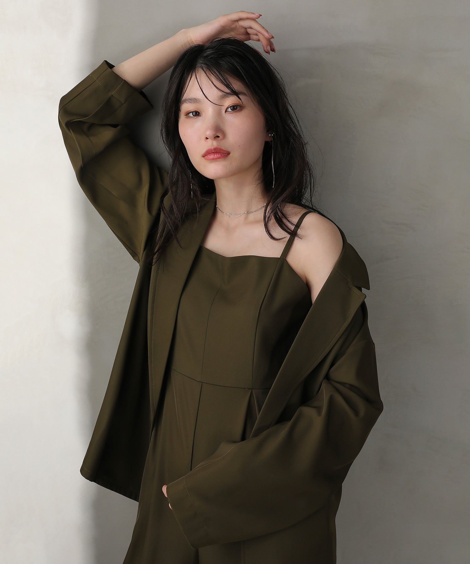 ジャケット セットアップ パンツドレス パーティー