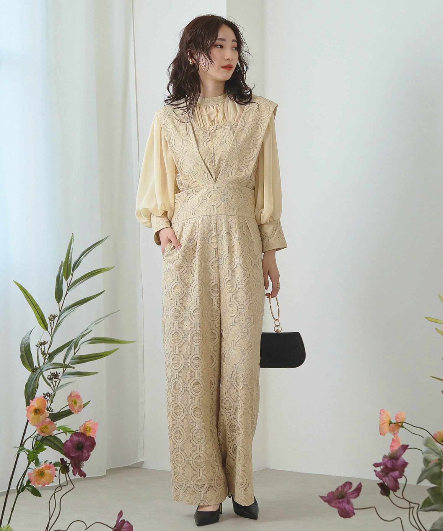 身長 160cm / 着用サイズ M / イエロー