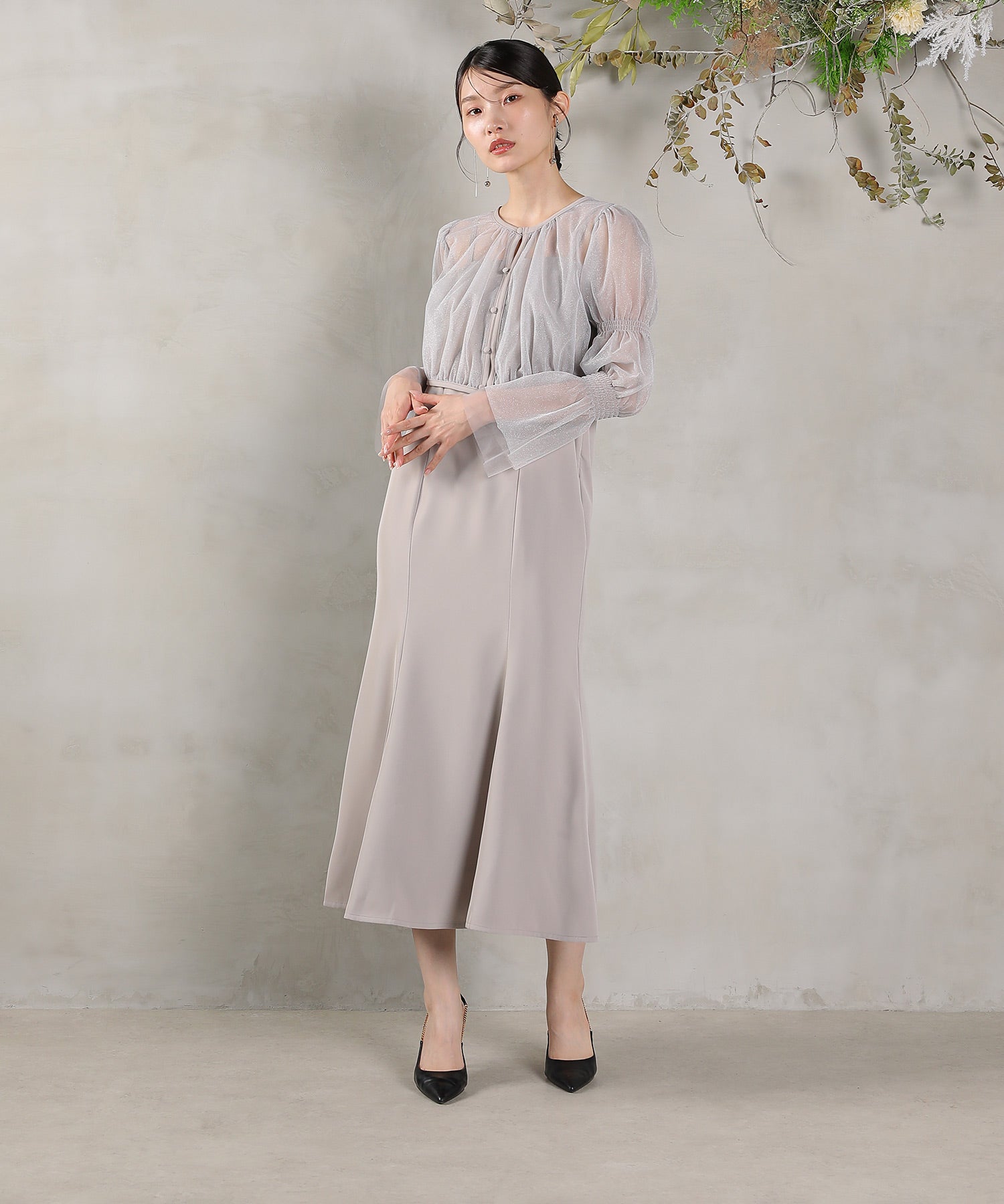 167cm / 着用 M / ライトグレー