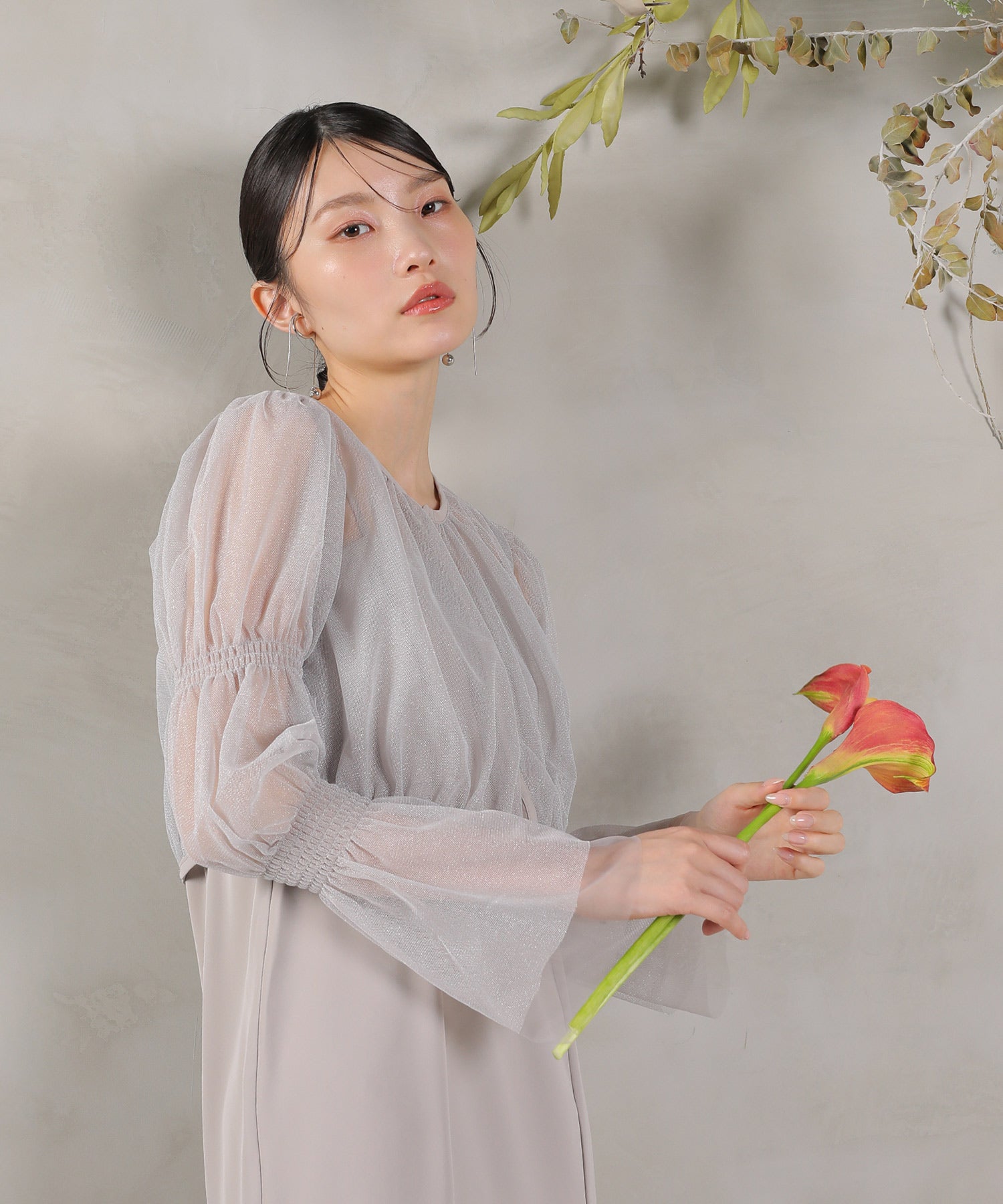 チュール ボレロ マーメイド ワンピース 2点セット ドレス