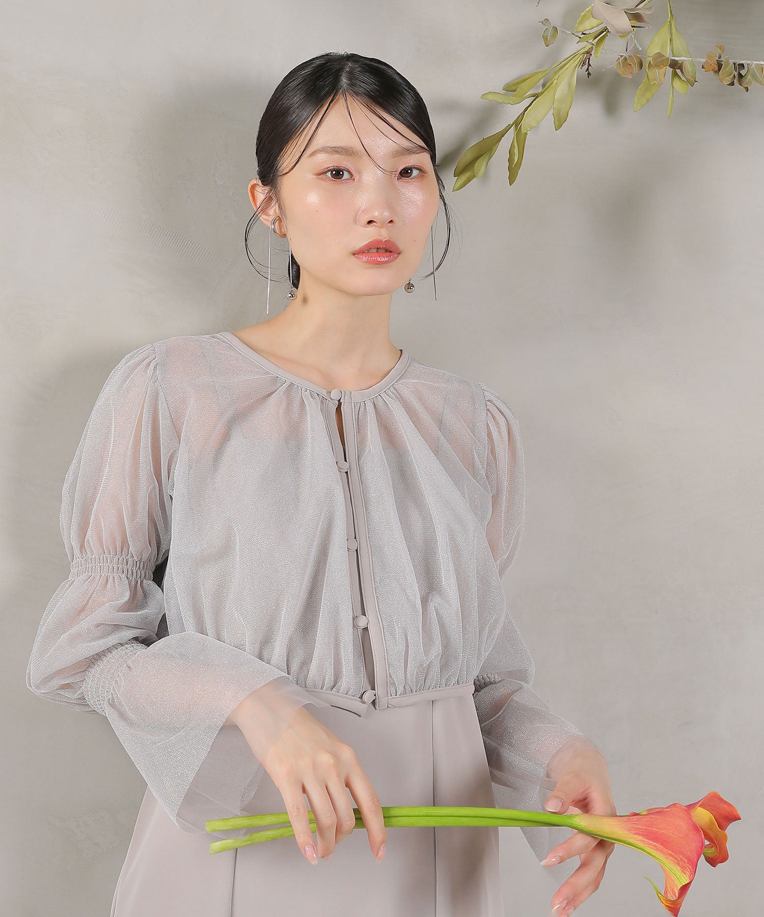 チュール ボレロ マーメイド ワンピース 2点セット ドレス