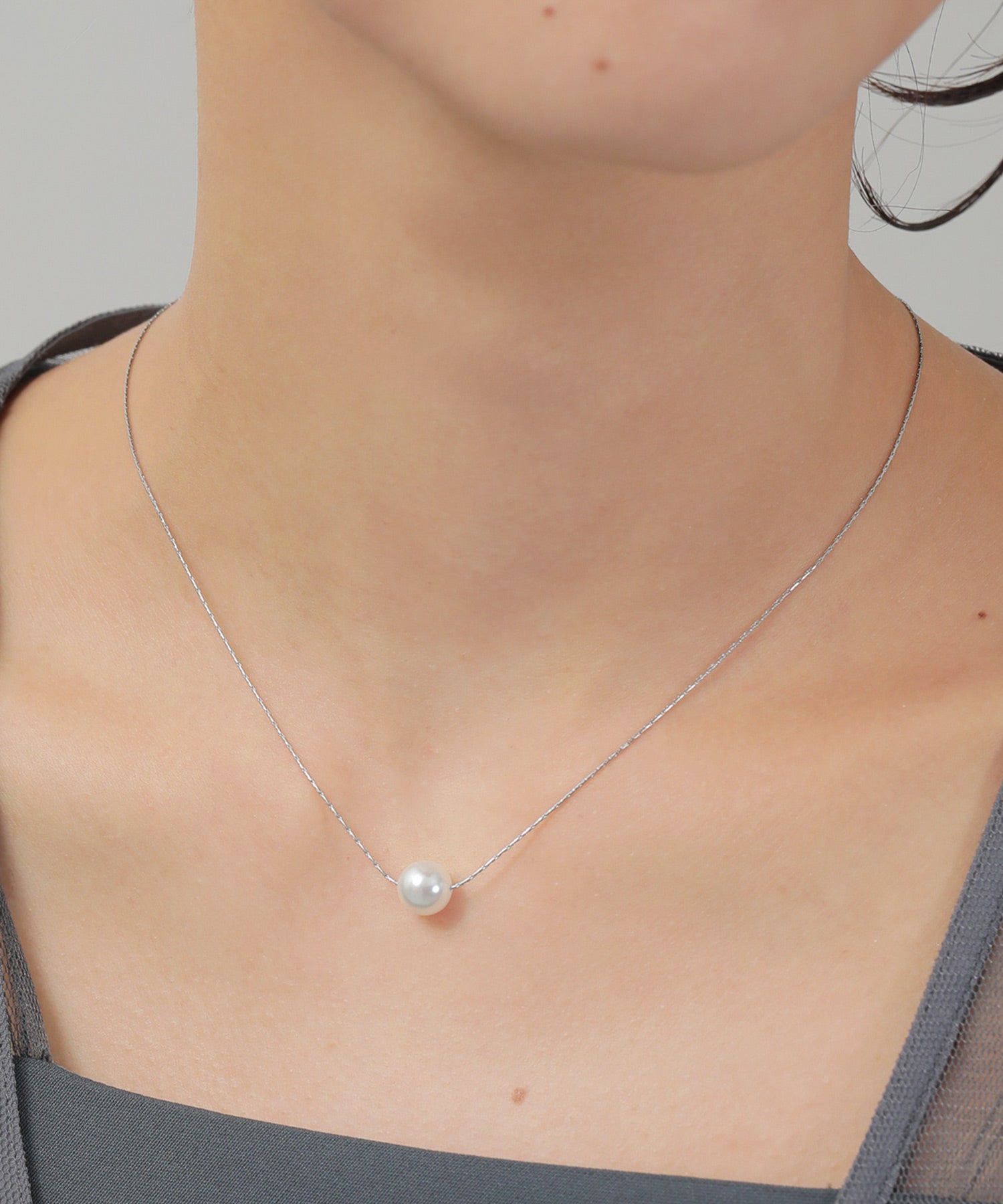 シンプル パール ネックレス