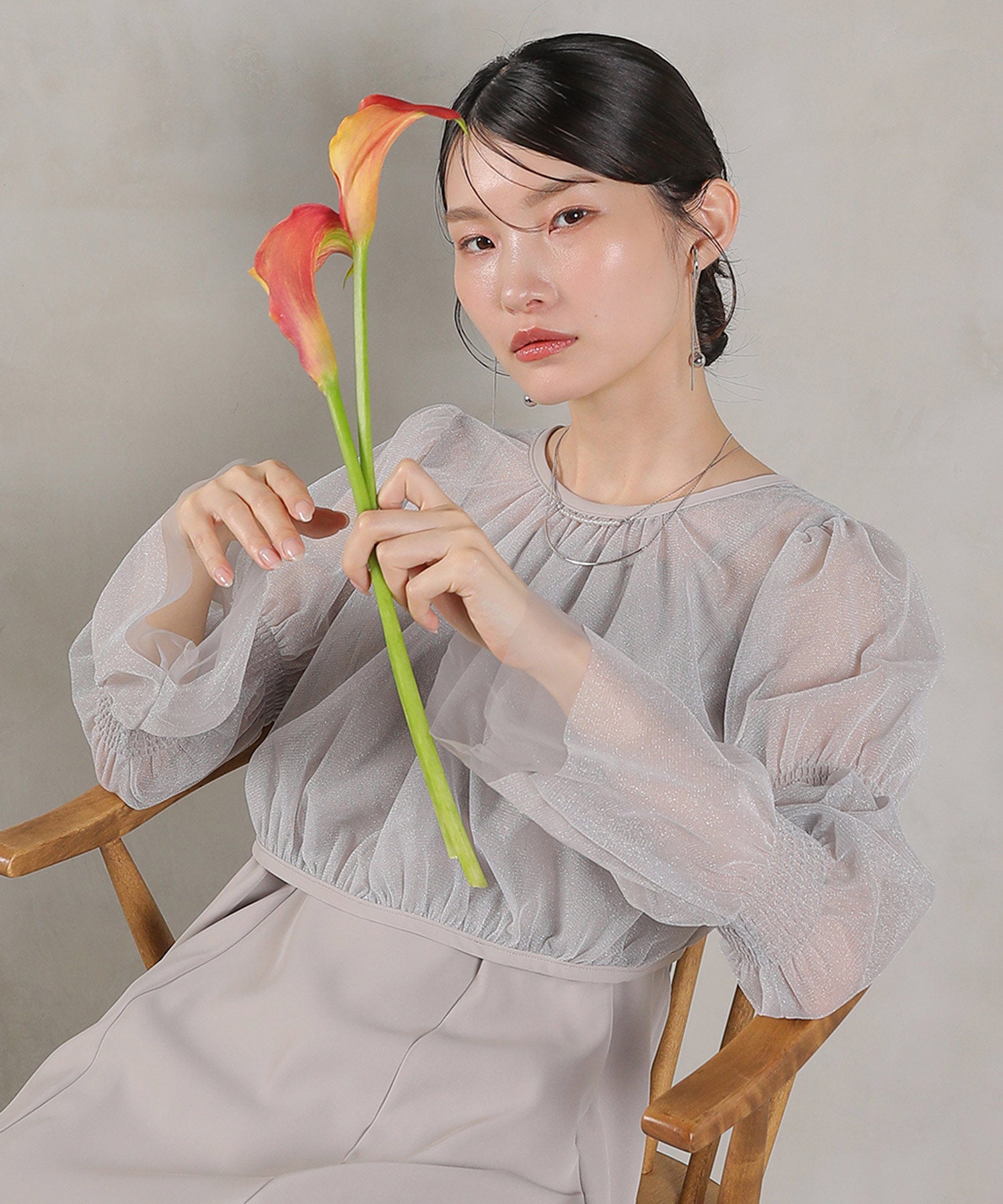 チュール ボレロ マーメイド ワンピース 2点セット ドレス