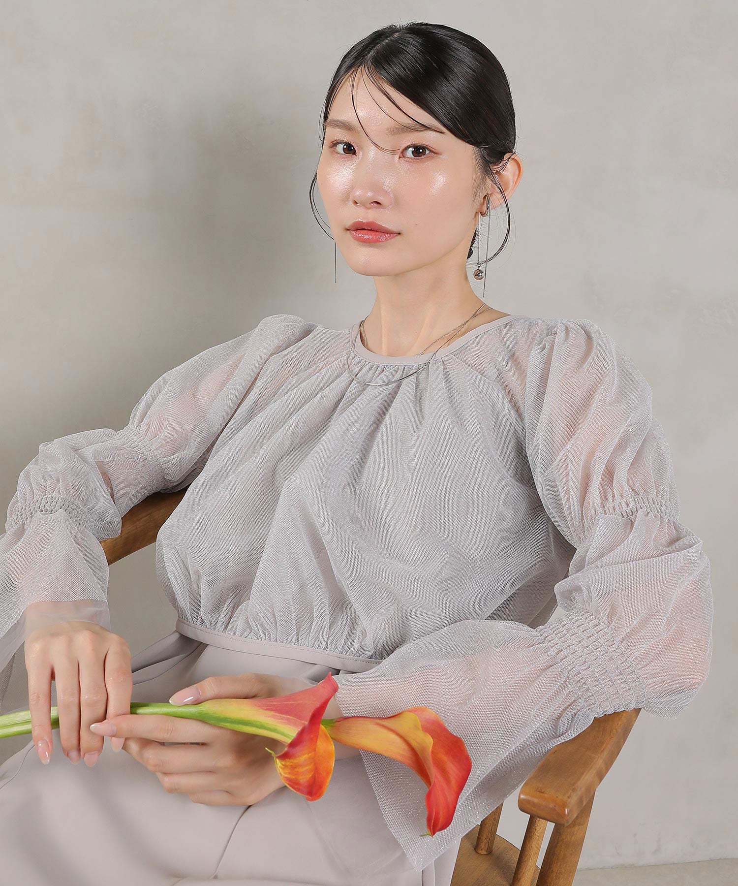 チュール ボレロ マーメイド ワンピース 2点セット ドレス