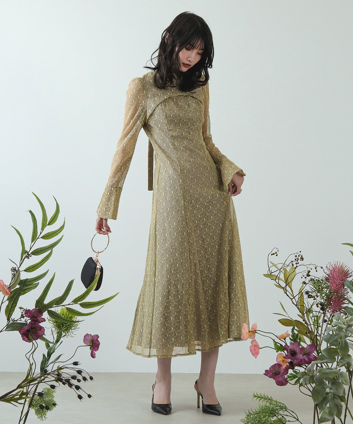 167cm / 着用 M / イエロー