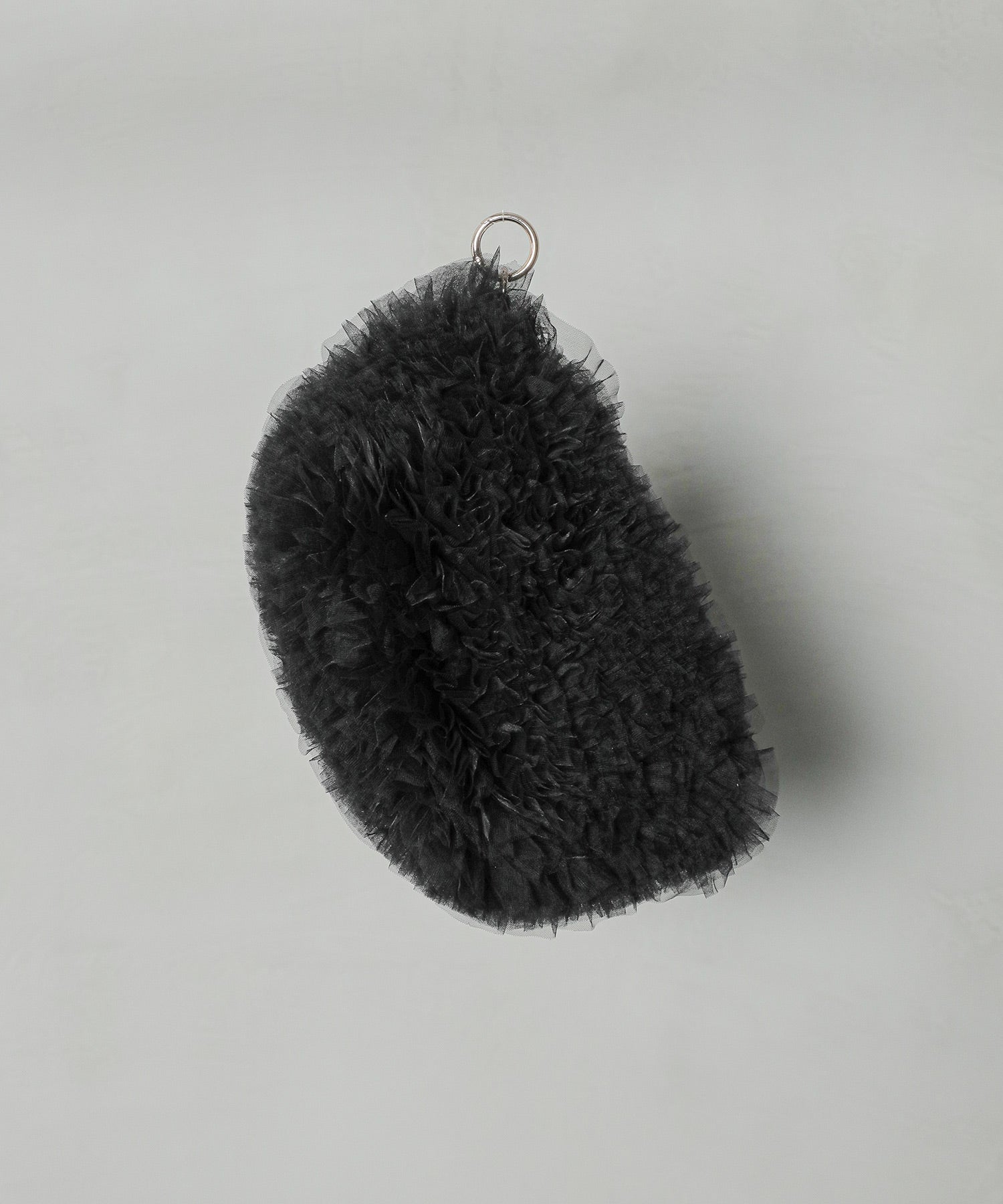 チュール ラウンド チェーン ショルダー パーティーバッグ