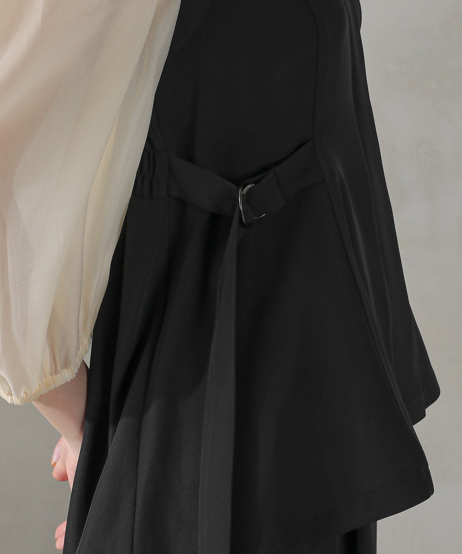 ビスチェペプラムトップス パンツ セットアップ