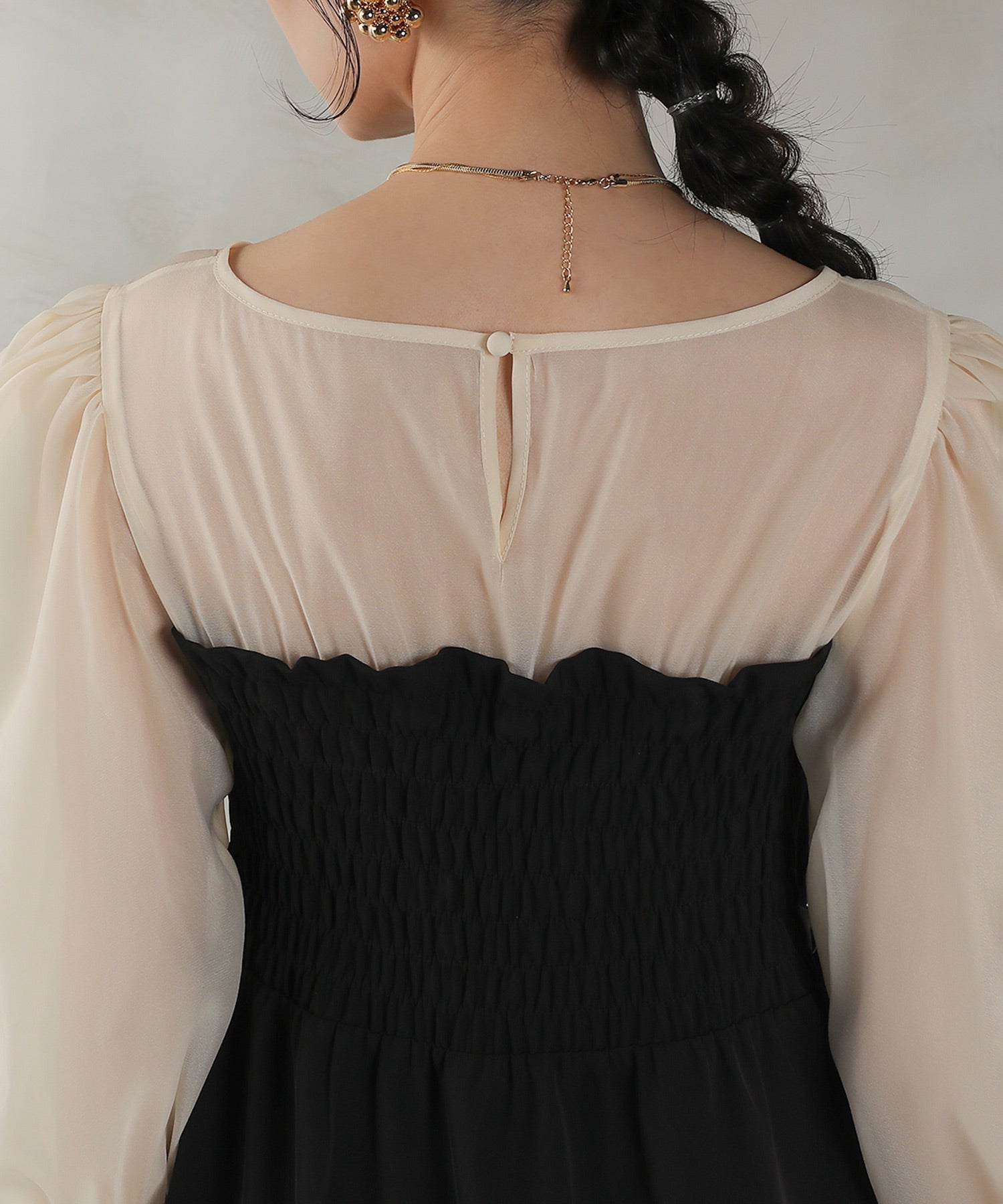 ビスチェペプラムトップス パンツ セットアップ