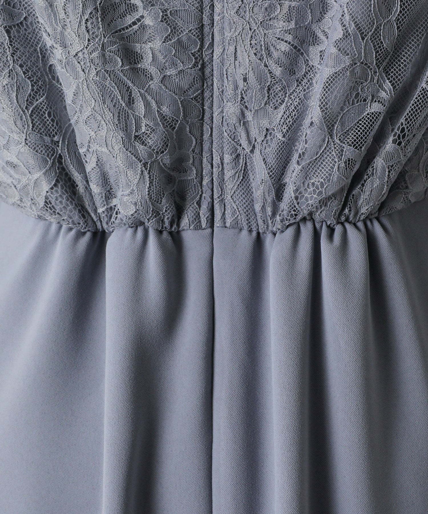 フラワー レース トライアングルデザイン ワンピース ドレス