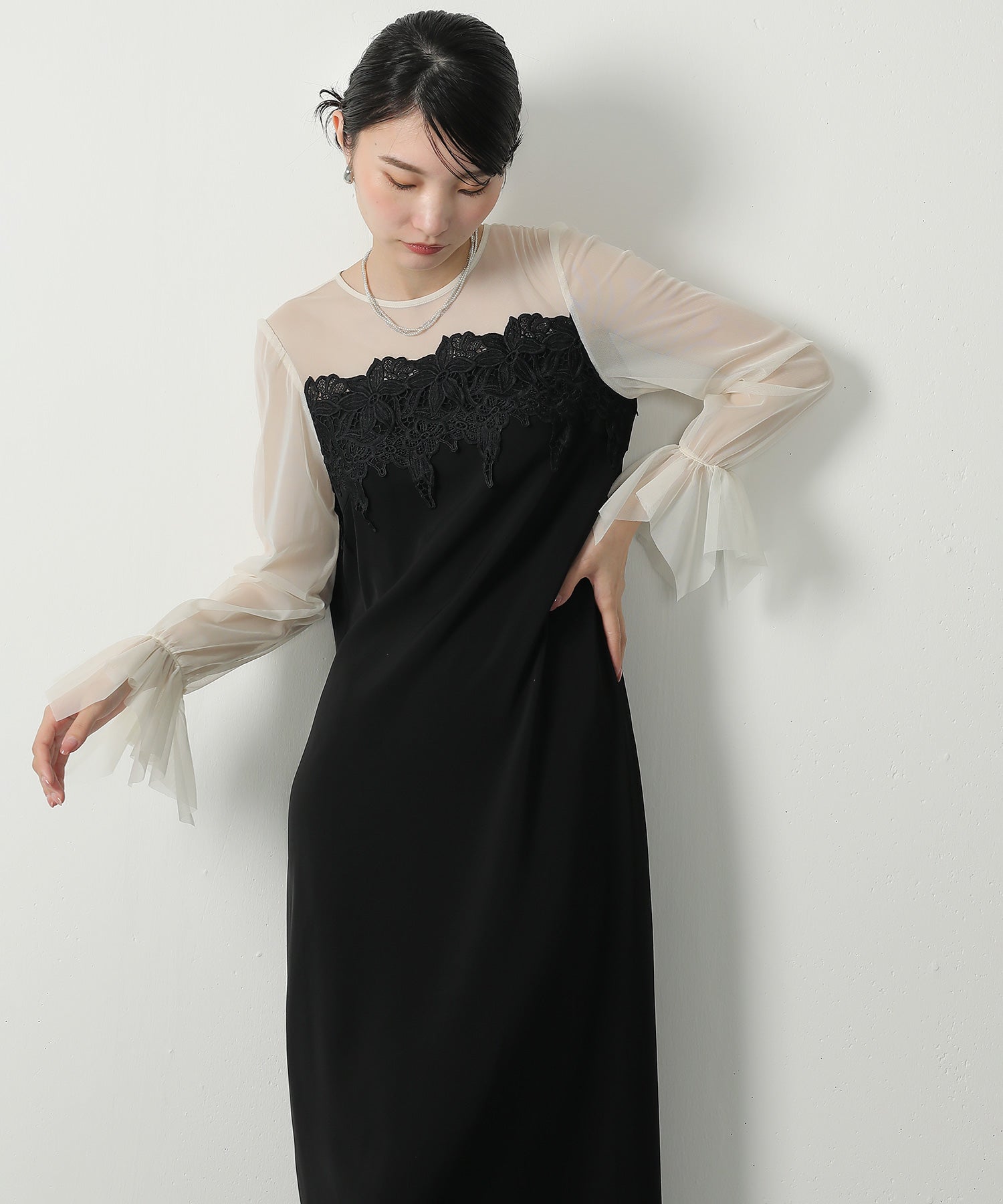 モデル身長:167㎝ 着用サイズ:M