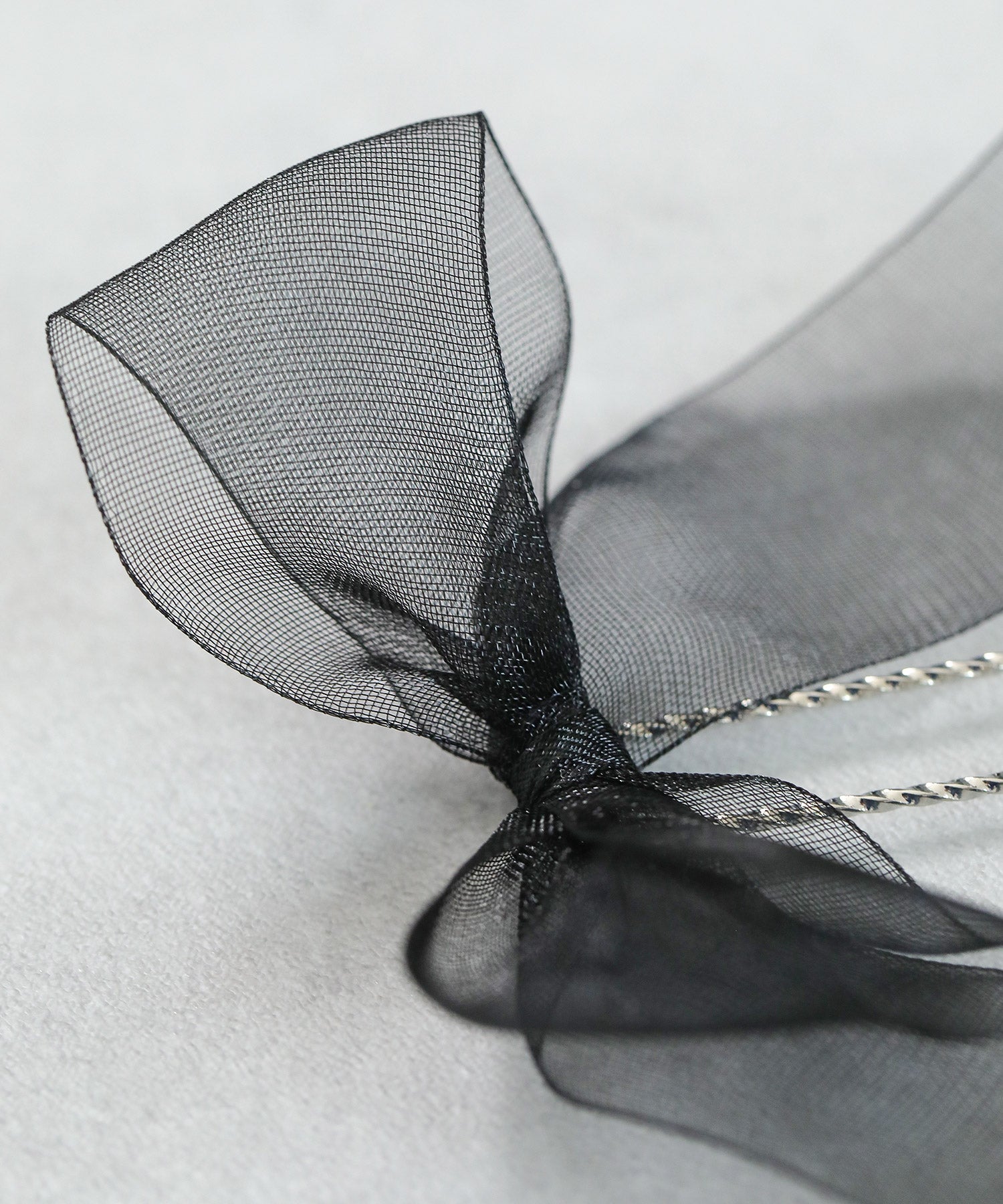 ドライフラワーシアーチュール リボン Uピン 4本セット