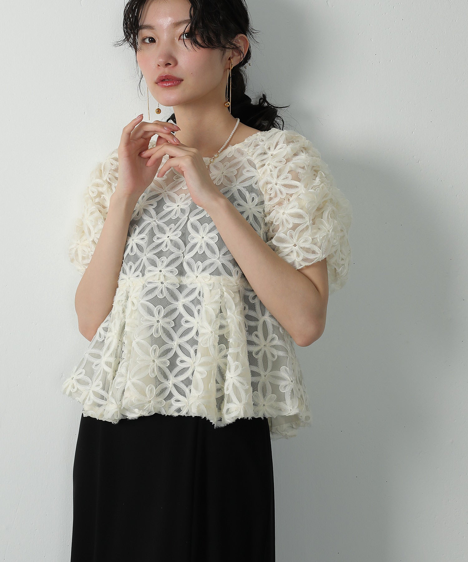 モデル身長:167cm 着用サイズ:M