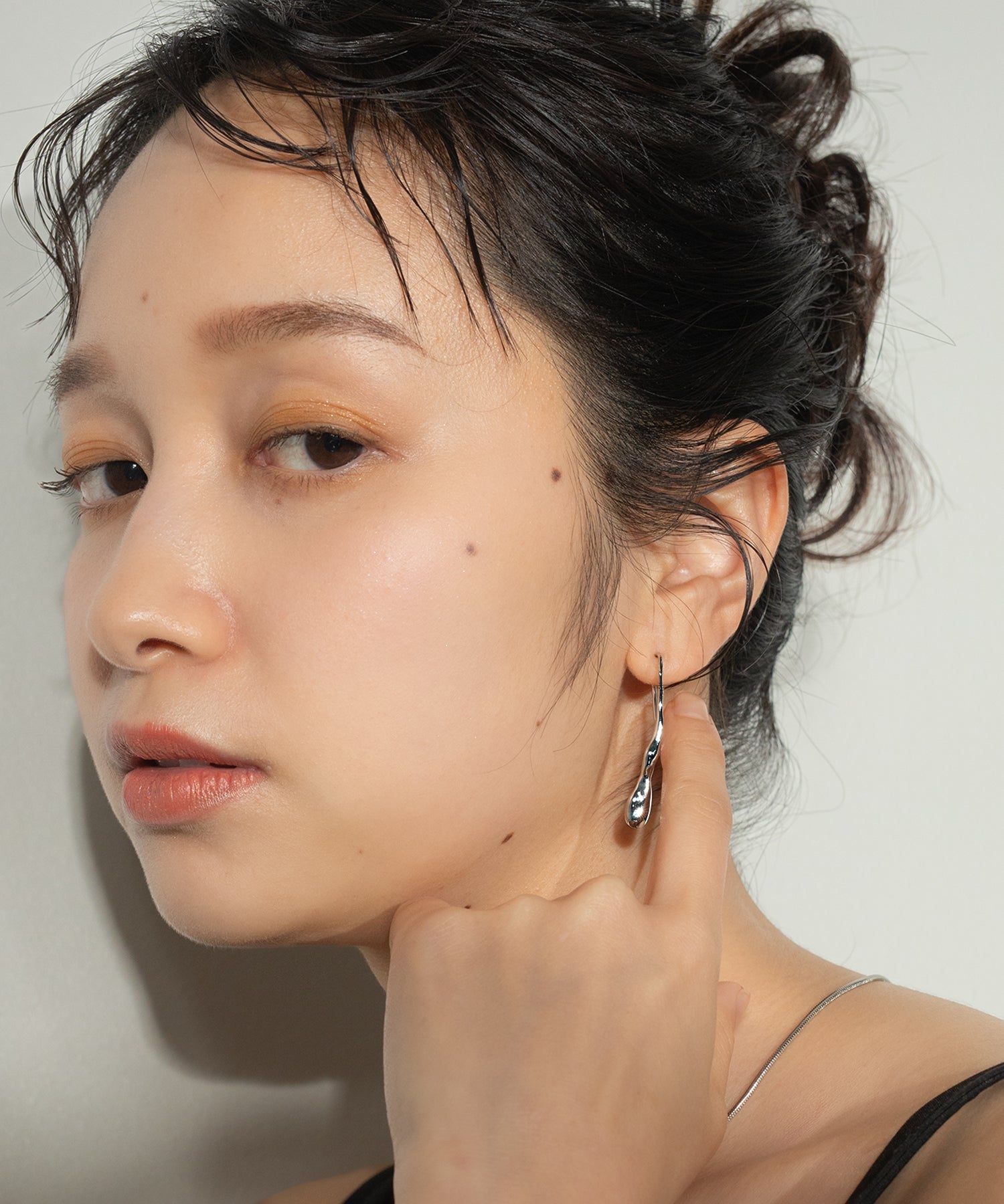 ニュアンス ライン フック ピアス