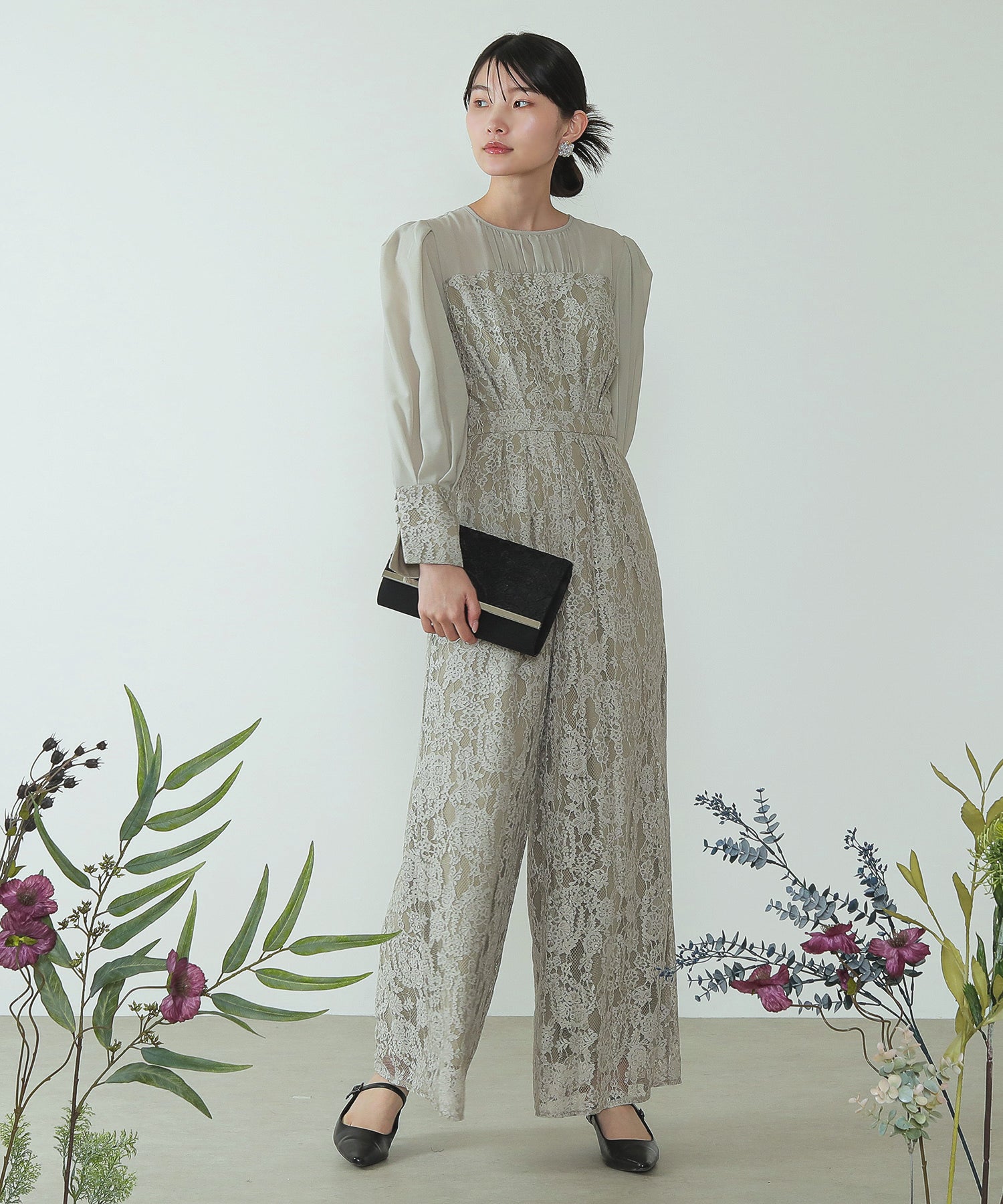 167cm / 着用 M / グレー系その他