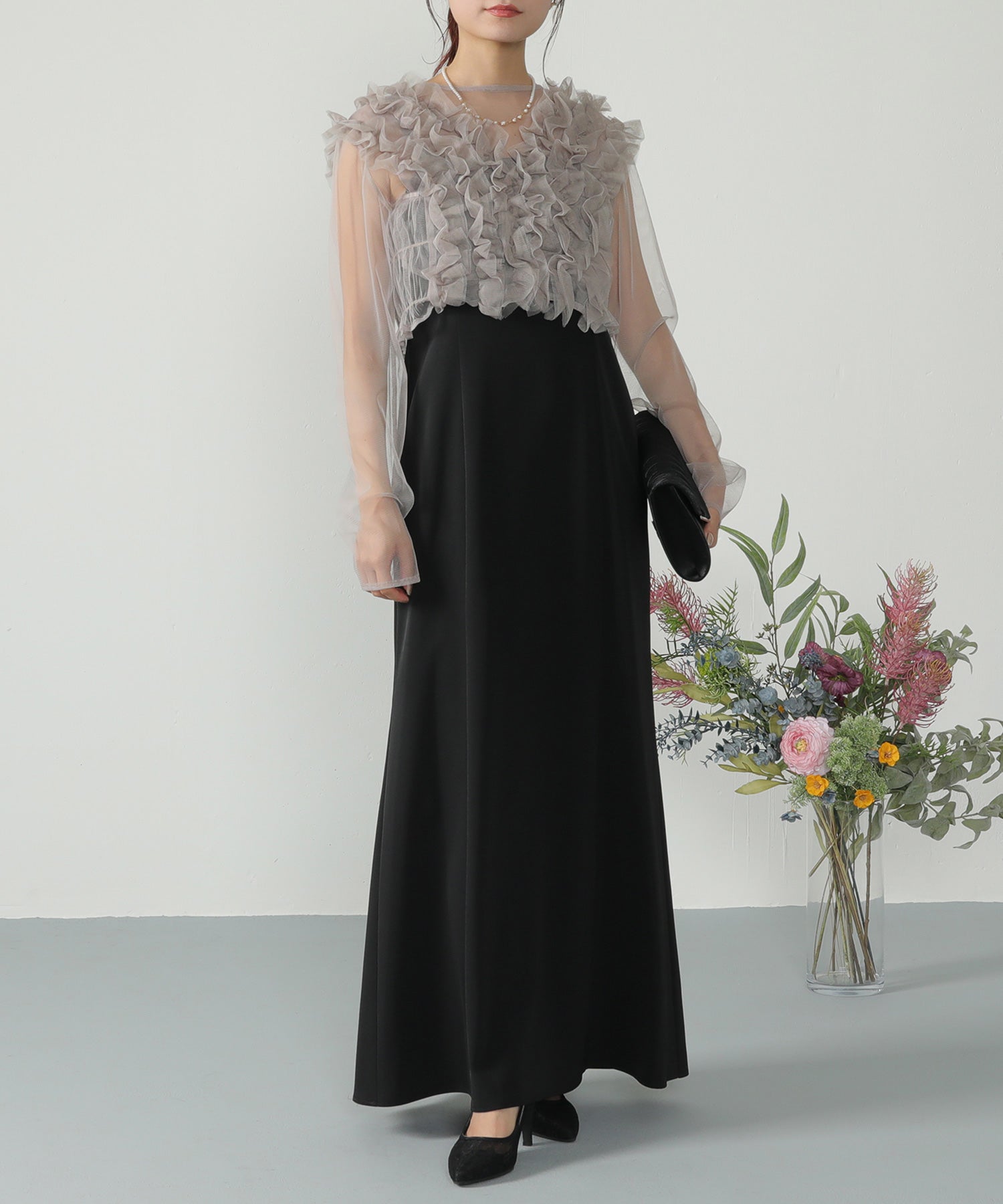 身長 154cm / 着用サイズ S / ブラック系その他2