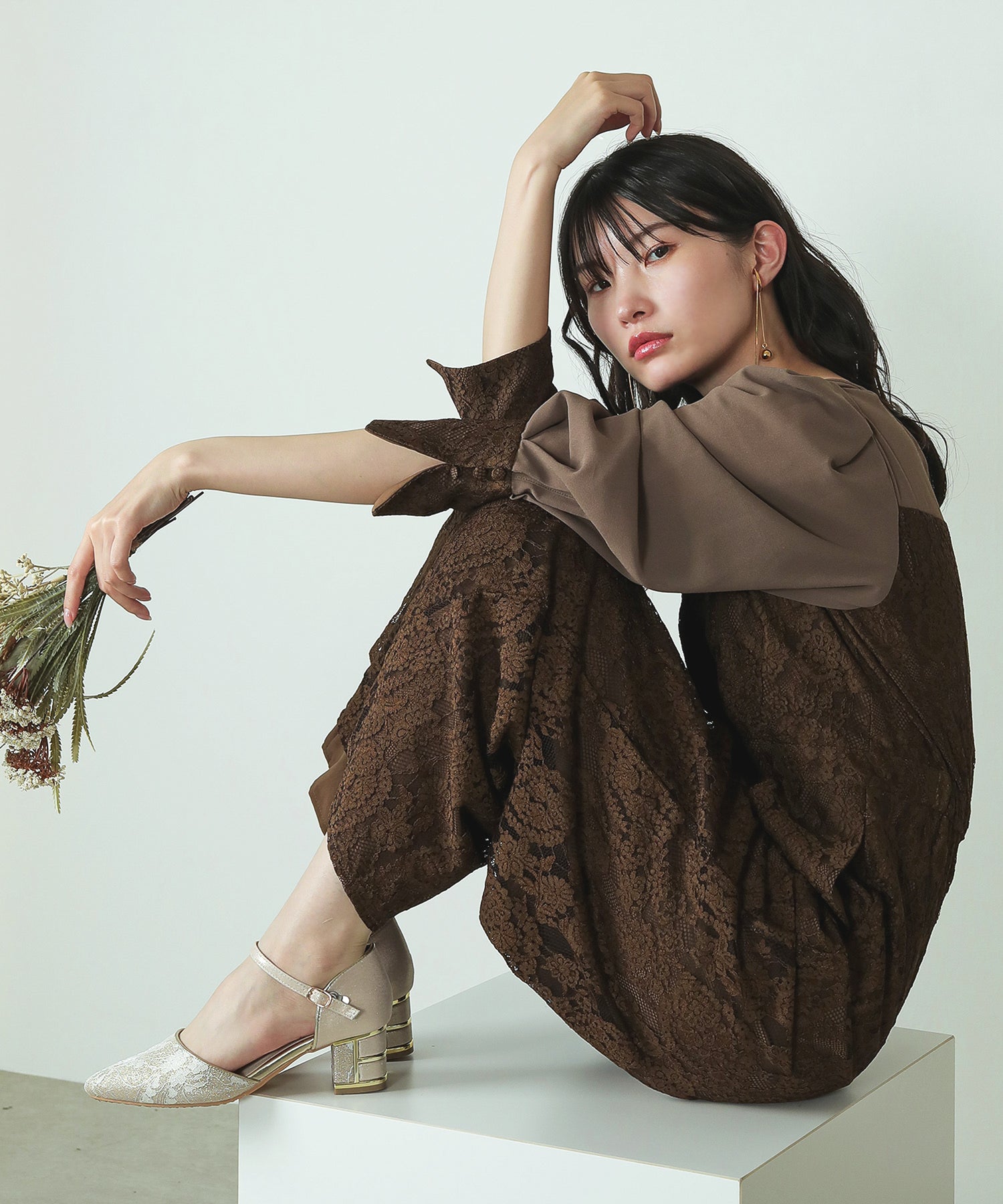 モデル:167cm 着用サイズ:M