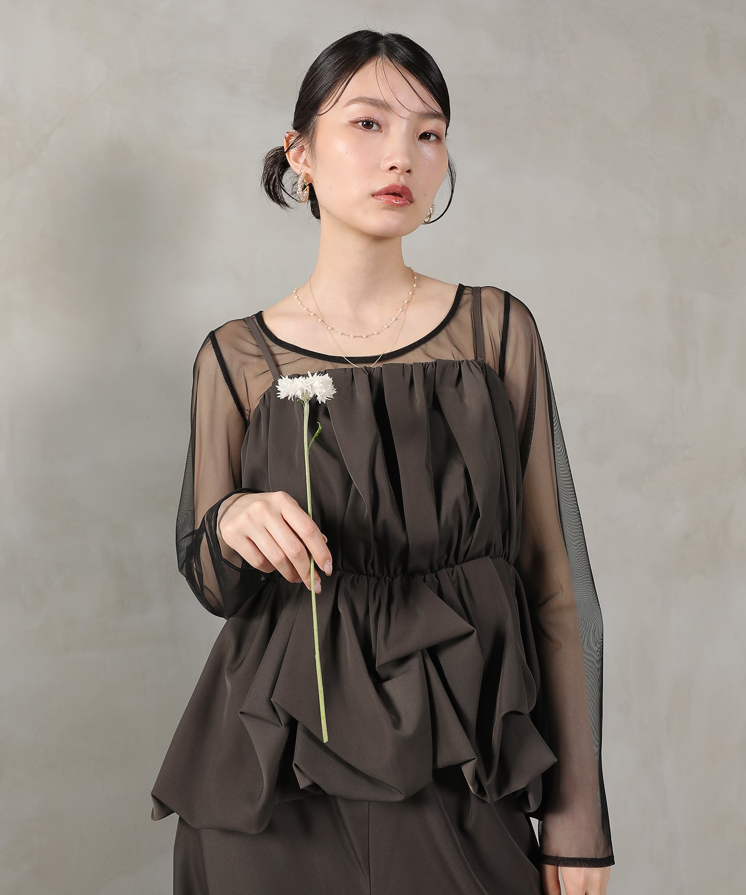 レーストップス キャミビスチェ パンツドレス 3点セット 結婚式