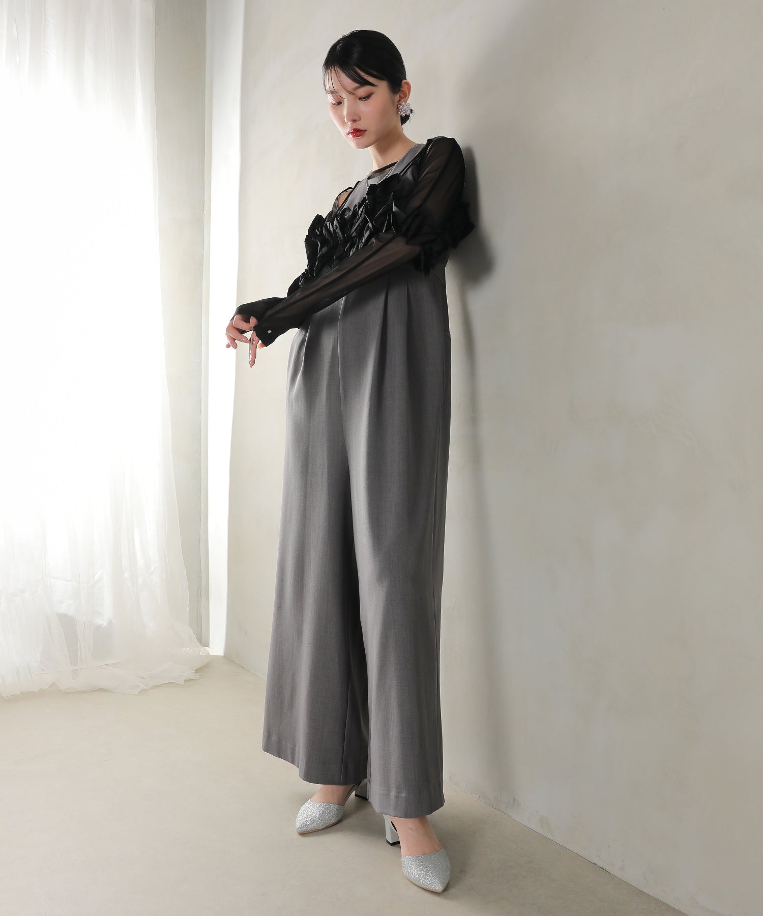 167cm / 着用 M / ブラック