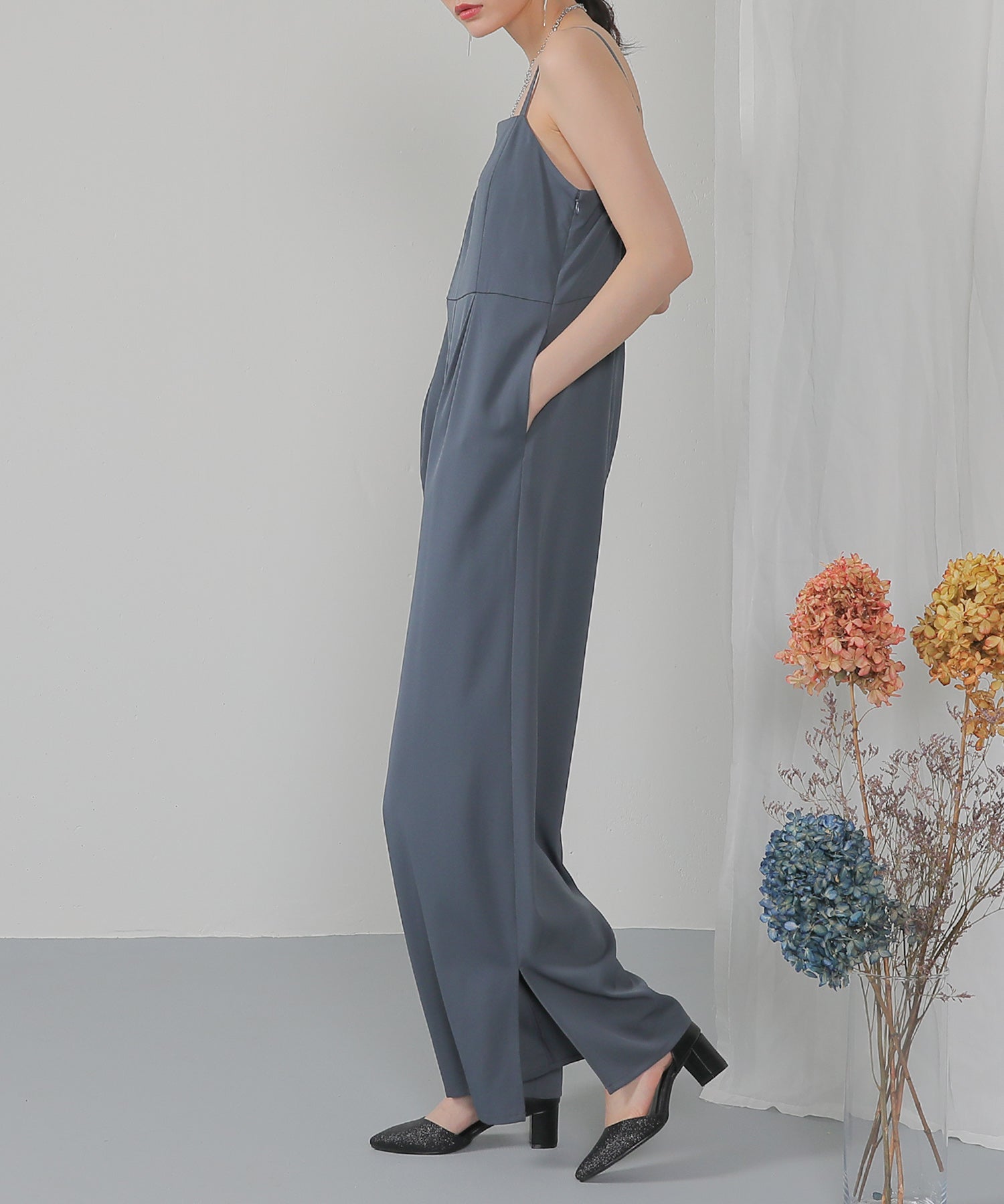 ジャケット セットアップ パンツドレス パーティー