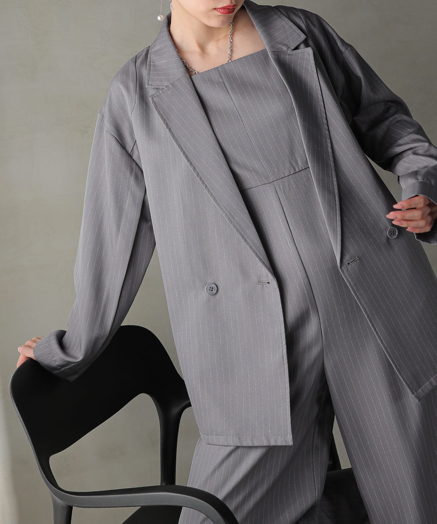 ジャケット セットアップ パンツドレス パーティー
