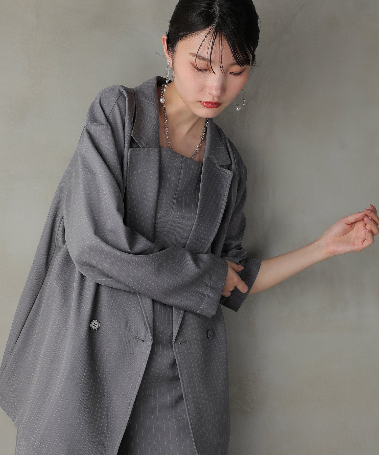 ジャケット セットアップ パンツドレス パーティー