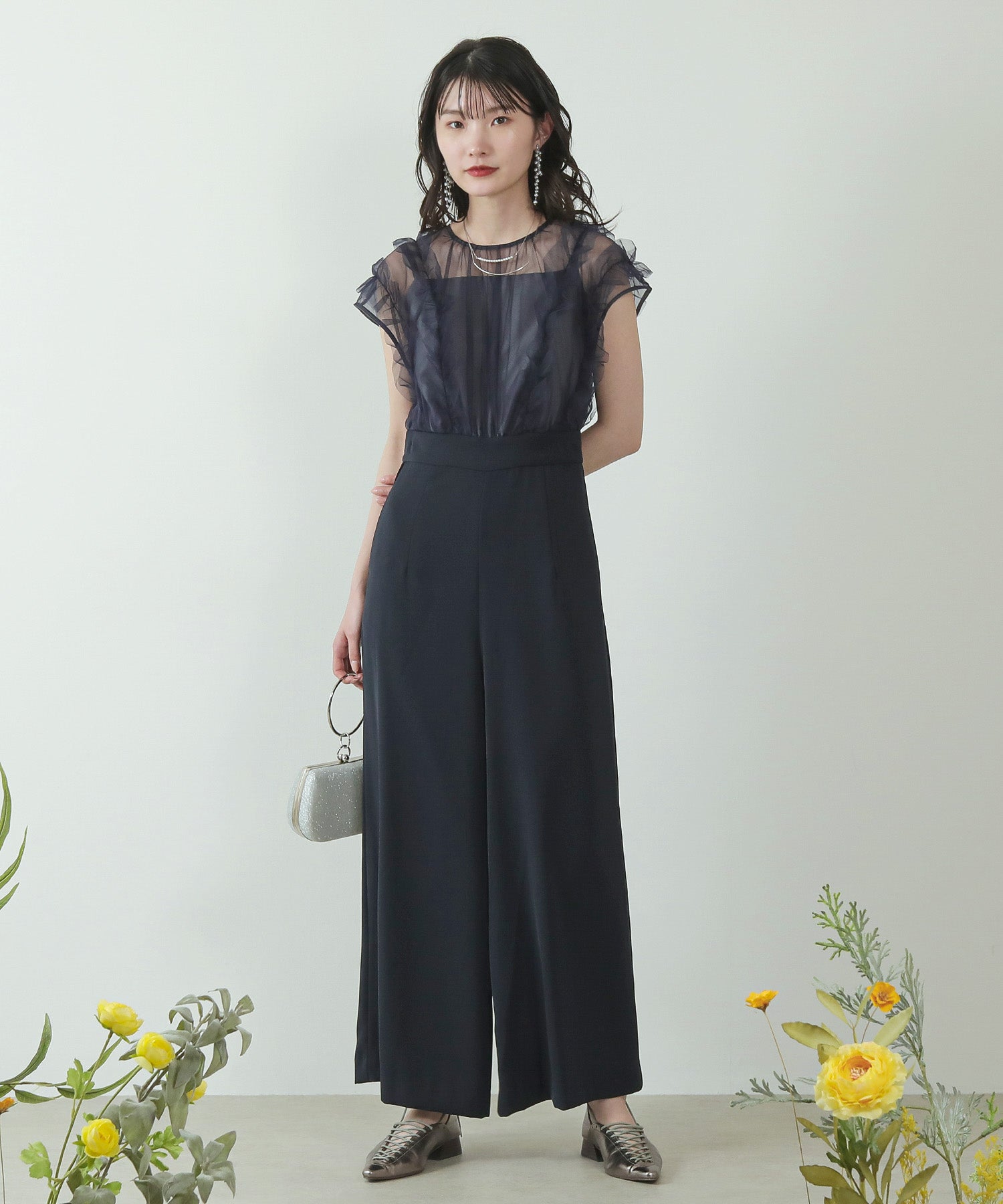 身長 167cm / 着用サイズ M / ネイビー