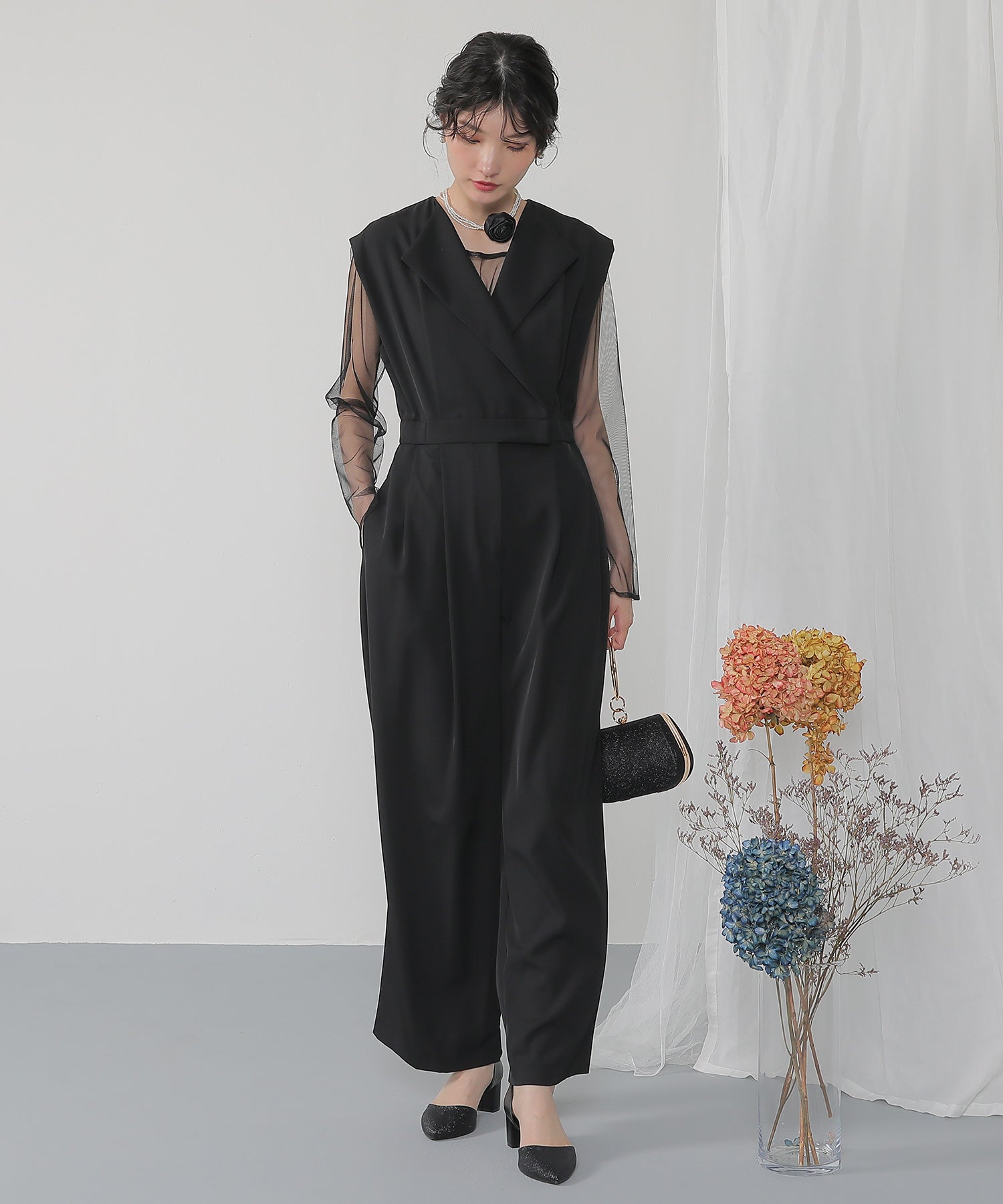 167cm / 着用 M / ブラック