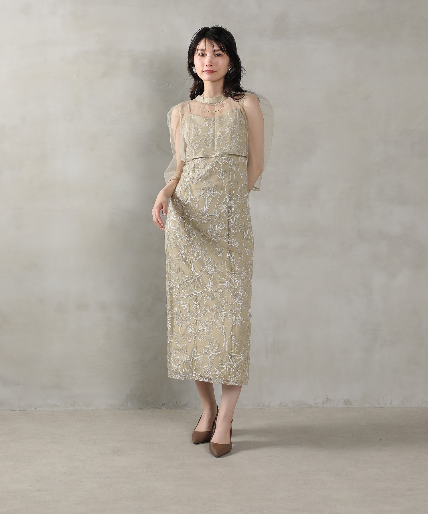 167cm / 着用 M / イエロー
