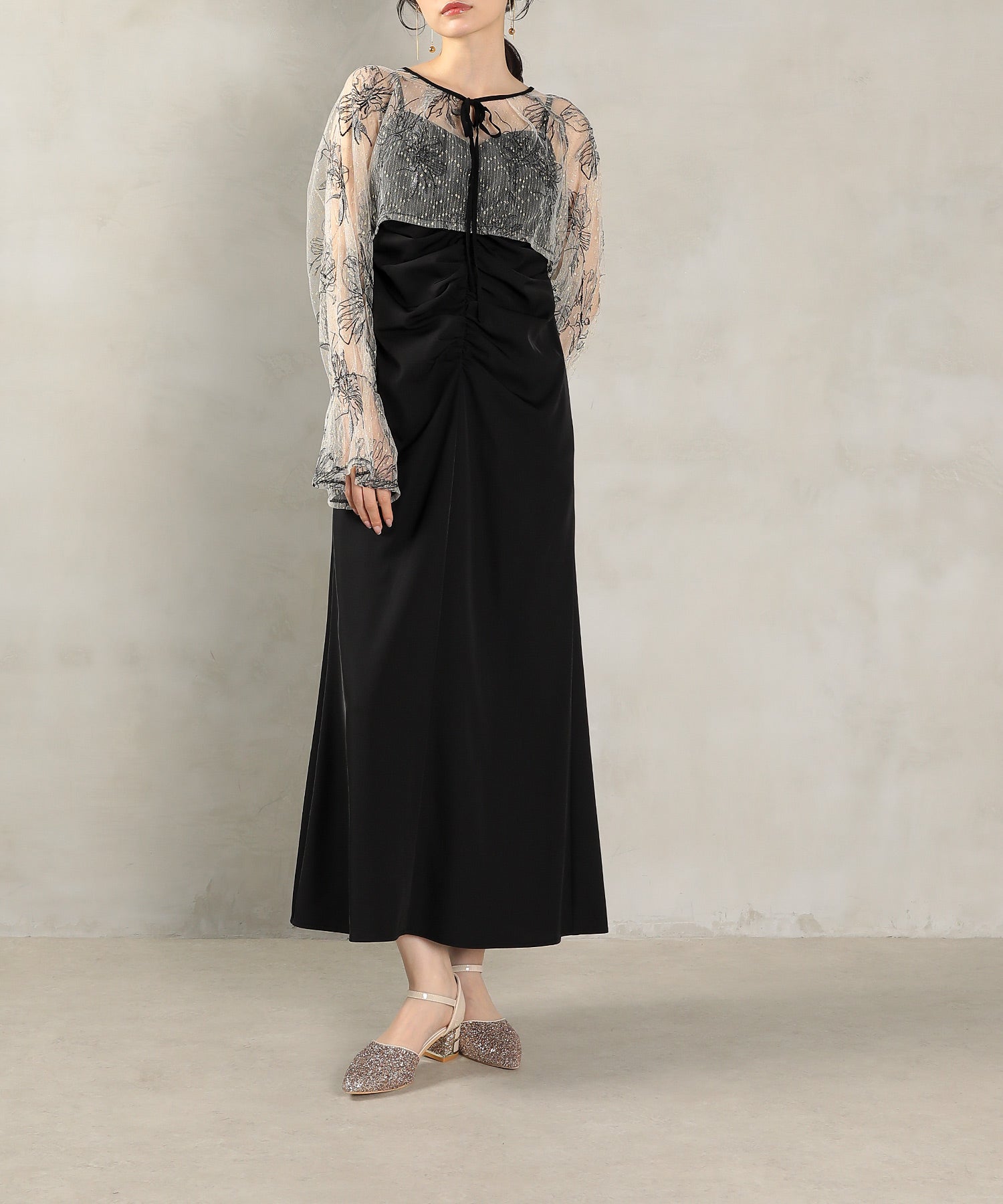 167cm / 着用 M / ブラック