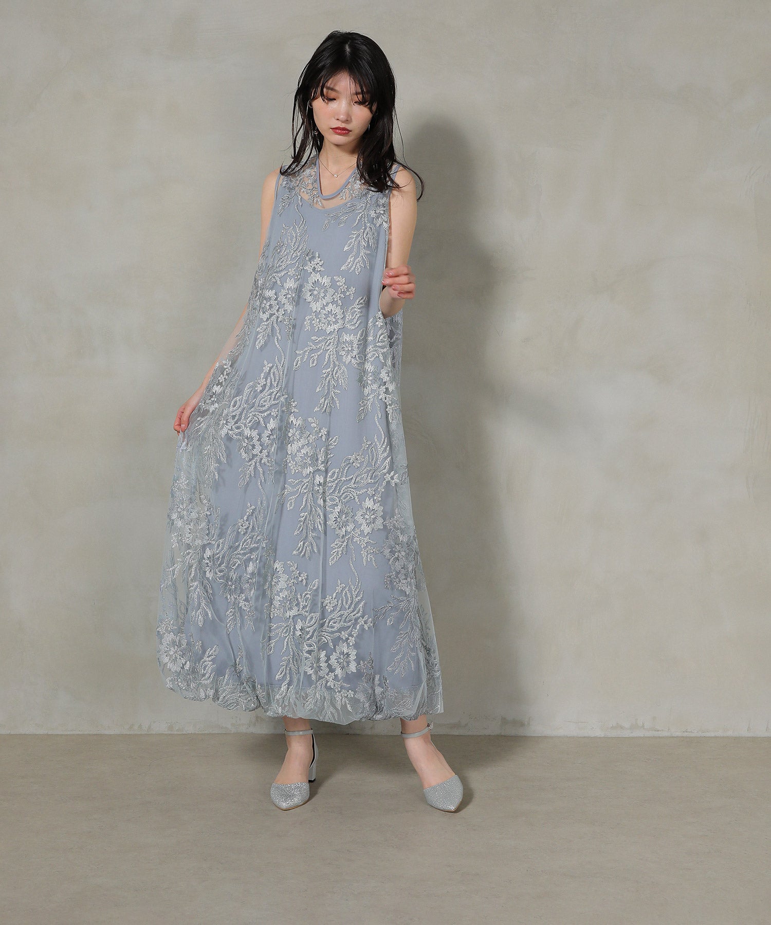 身長 167cm / 着用サイズ M / グレー