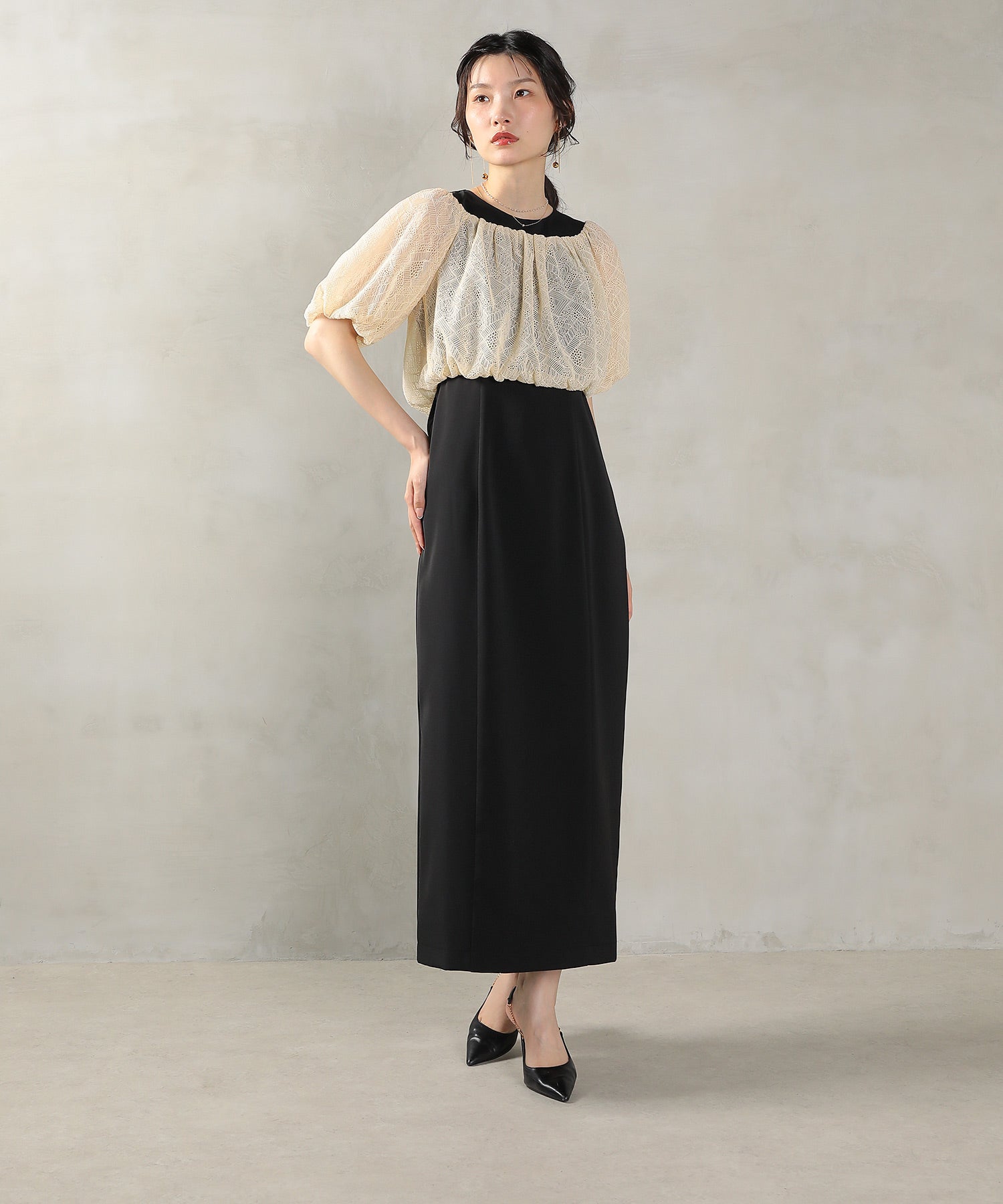 167cm / 着用 M / ブラック