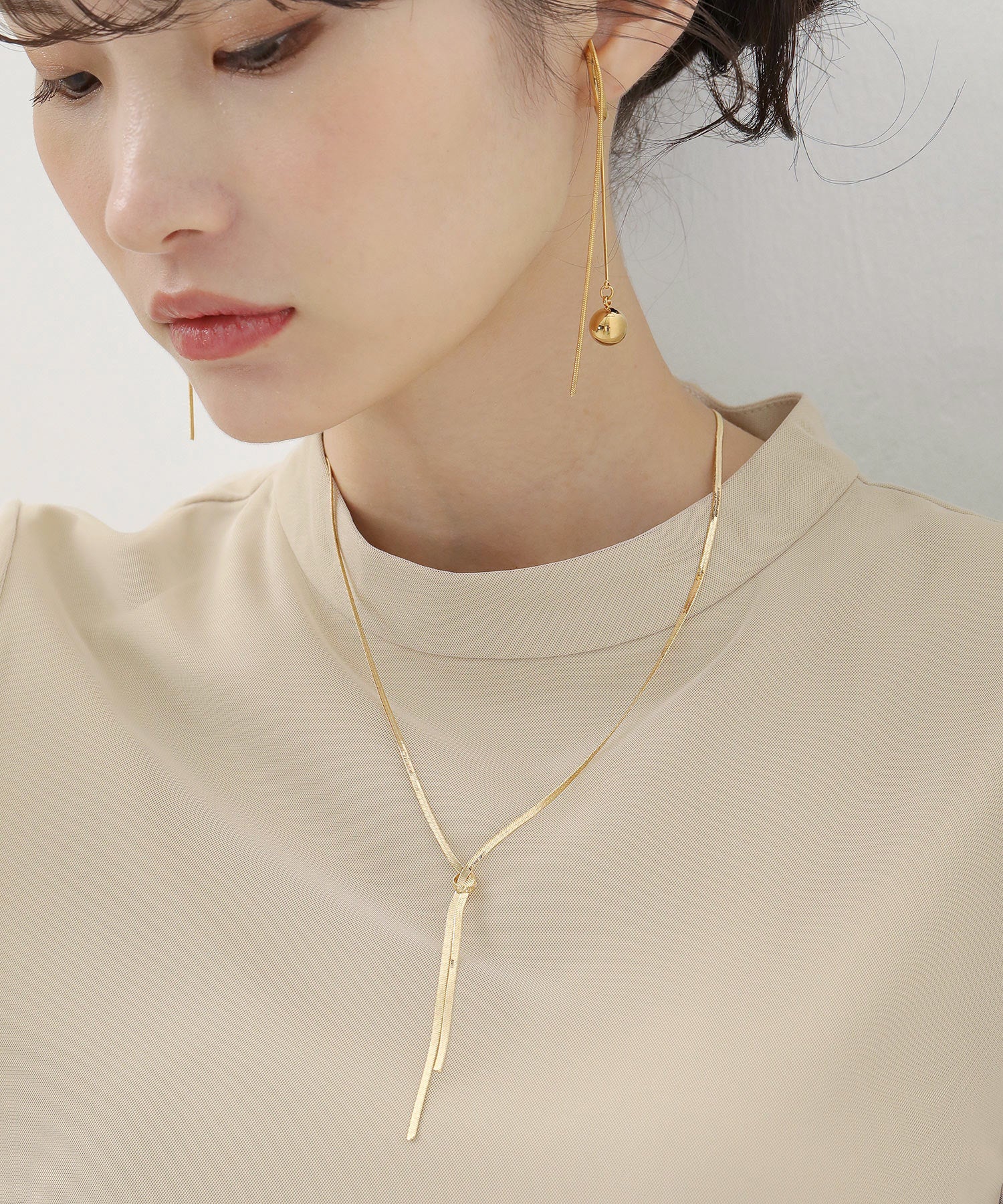 ノットデザイン ネックレス