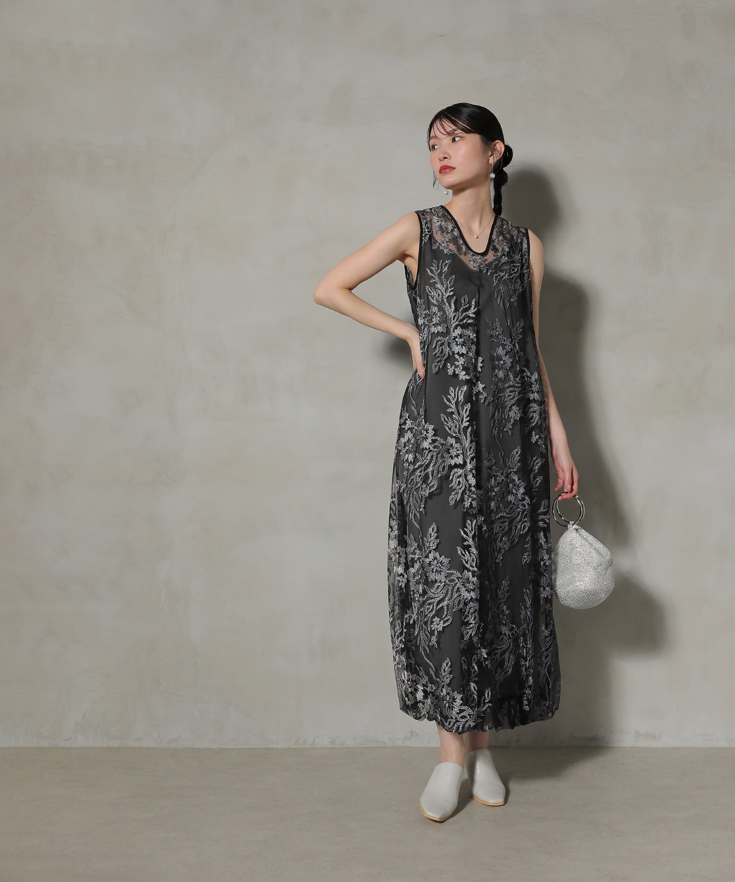 身長 167cm / 着用サイズ M / ネイビー