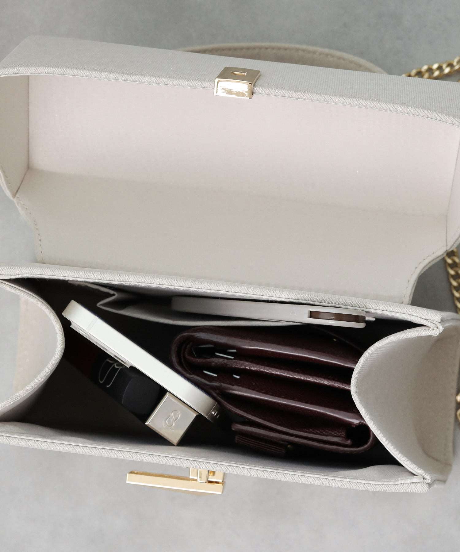 2WAY スクエア ショルダー ハンド パーティーバッグ