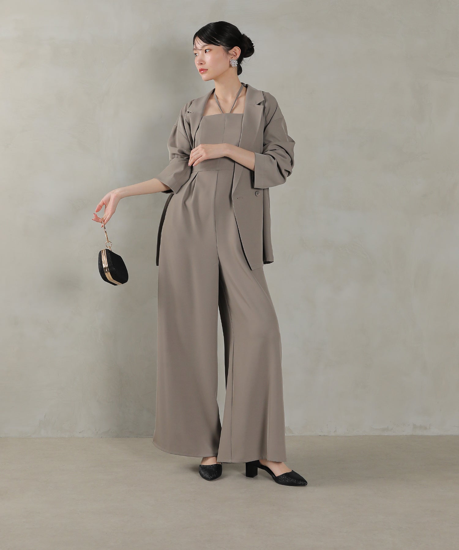 167cm / 着用 M / ベージュ