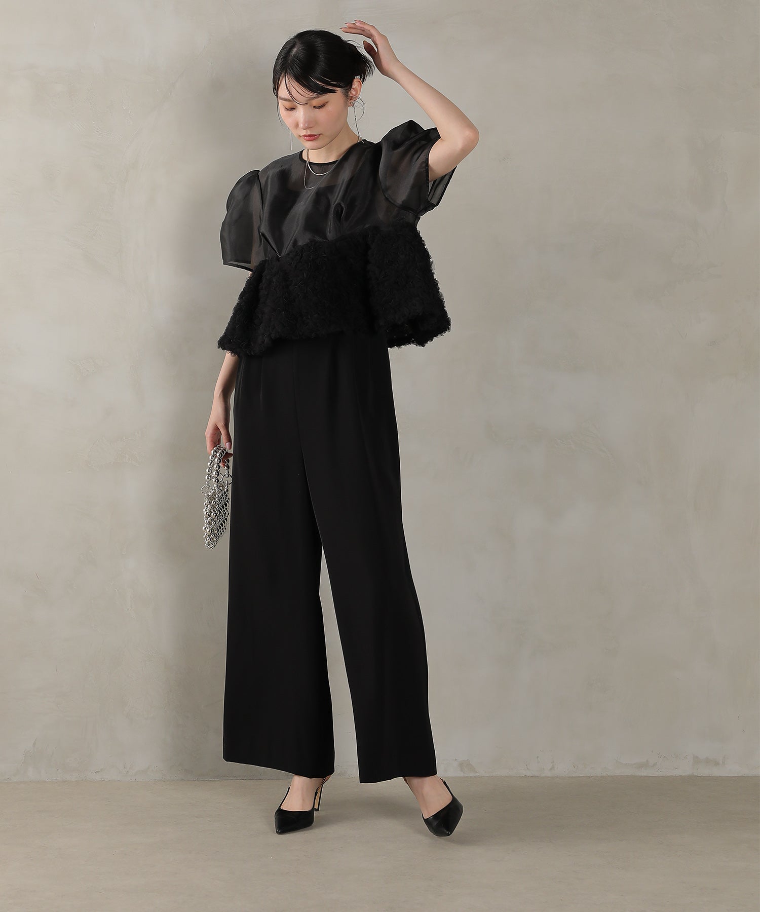 167cm / 着用 M / ブラック