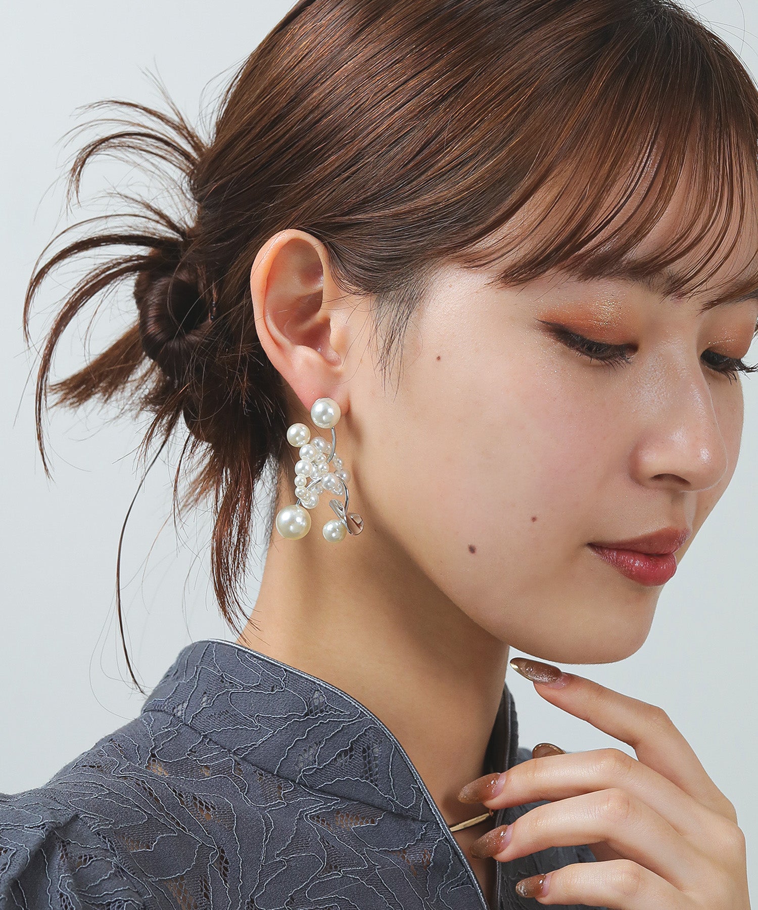 ボリューム パール フィット ピアス