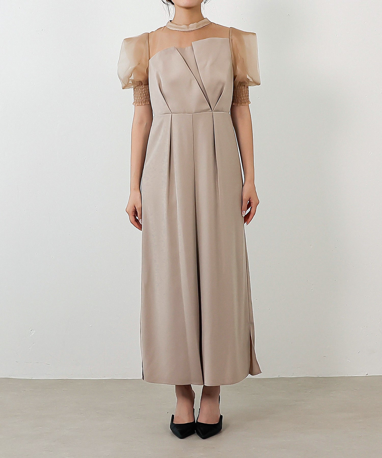 身長154cm / 着用 SS<br>
普段着 SS or S / 骨格ウェーブ