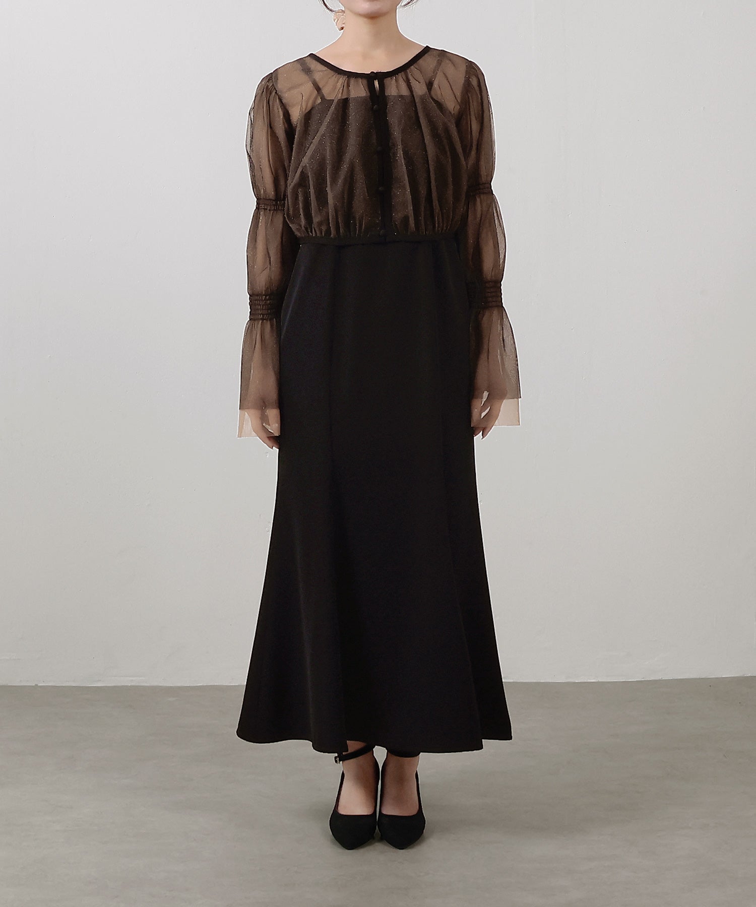 身長154cm / 着用 S
 普段着 SS or S / 骨格ウェーブ