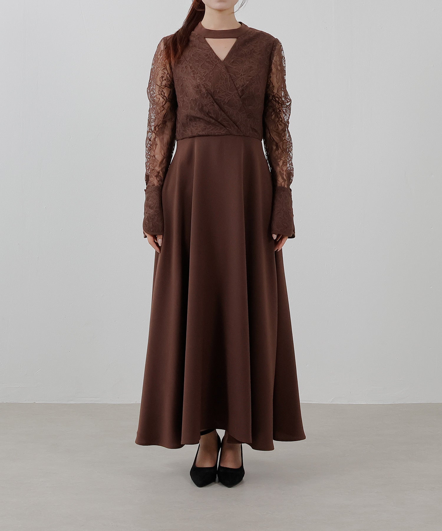 身長154cm / 着用 M<br>
普段着 SS or S / 骨格ウェーブ