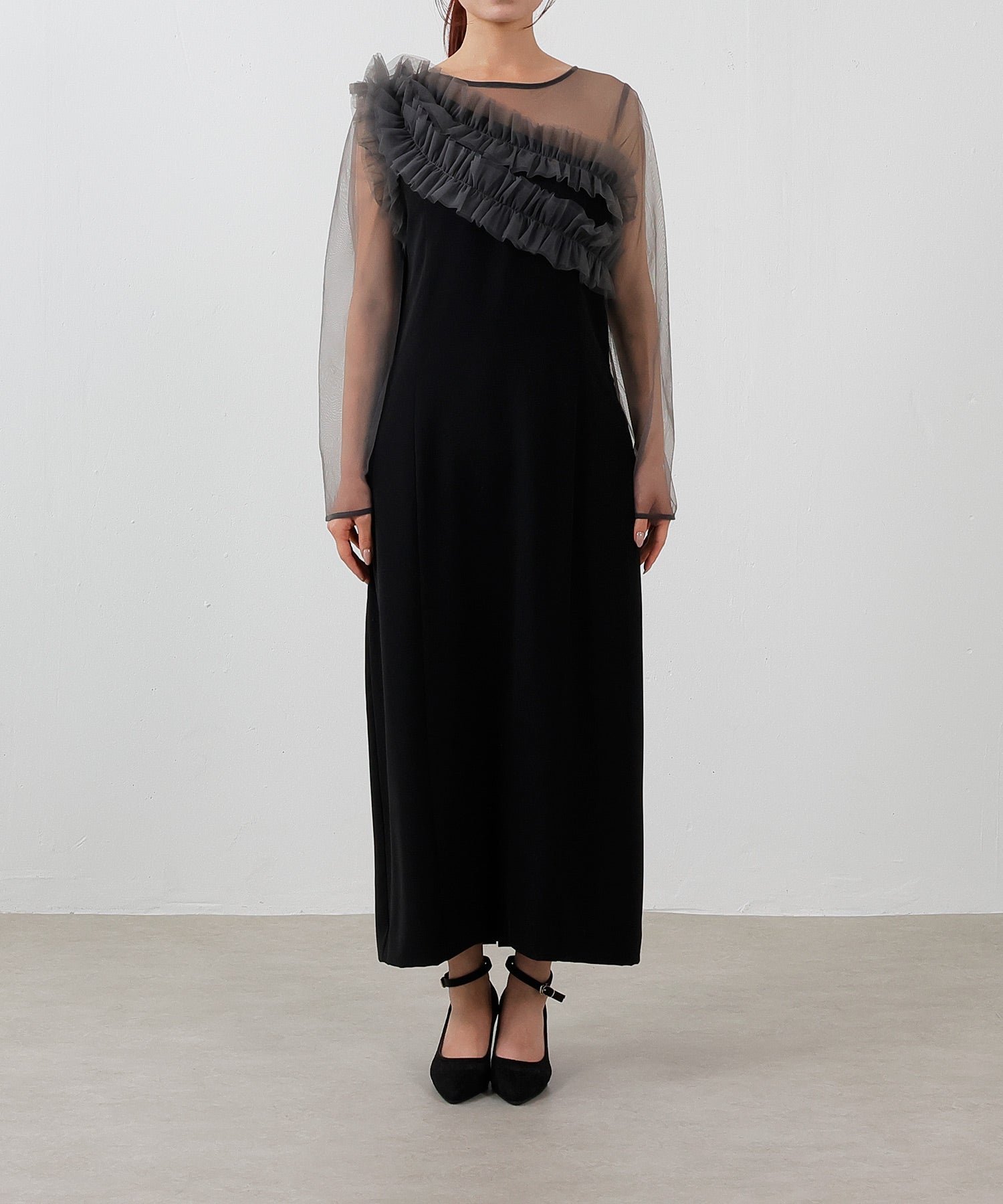 身長154cm / 着用 M<br>
普段着 SS or S / 骨格ウェーブ