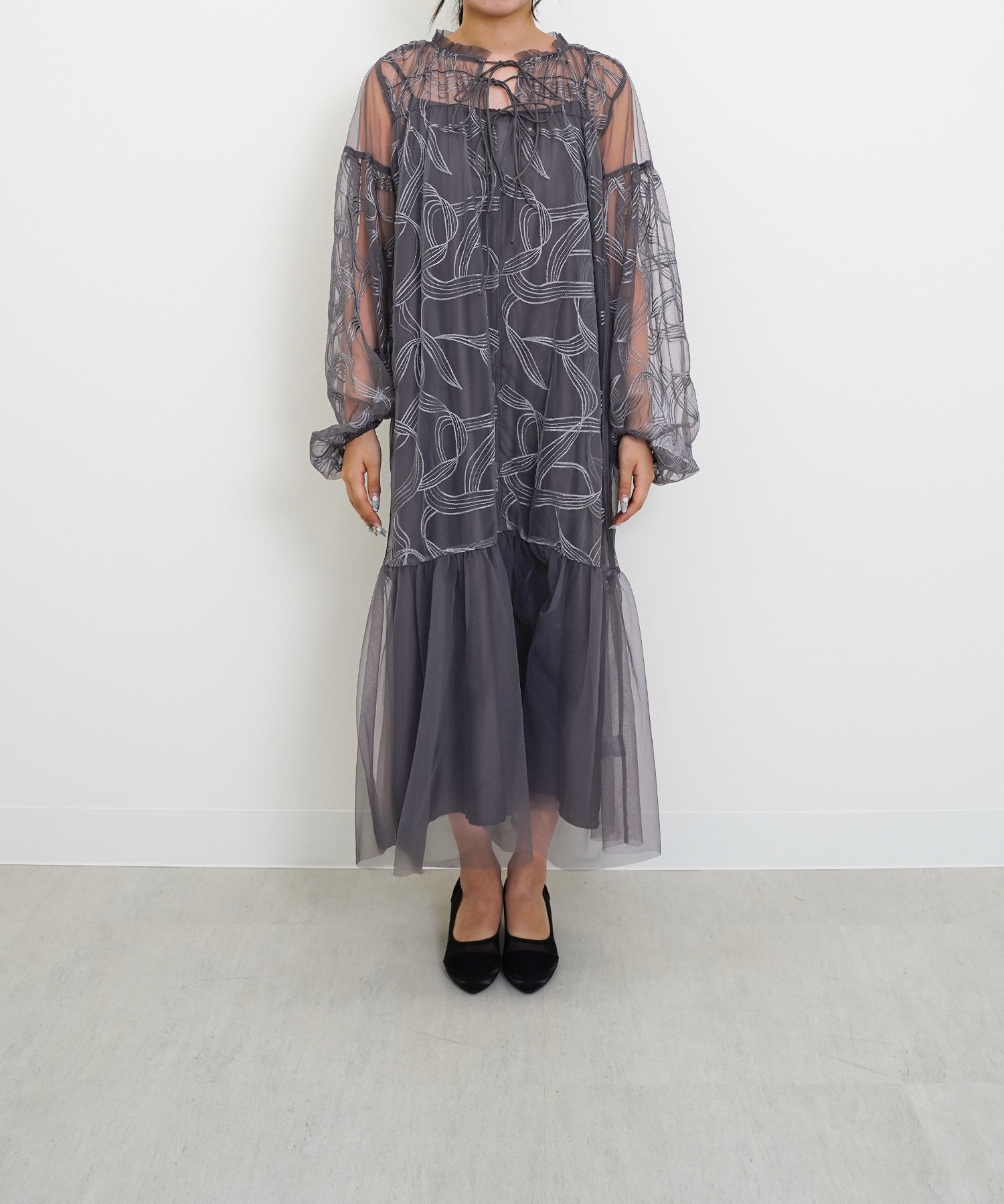 身長 155cm / 着用 S<br>普段着 S / 骨格ナチュラル
