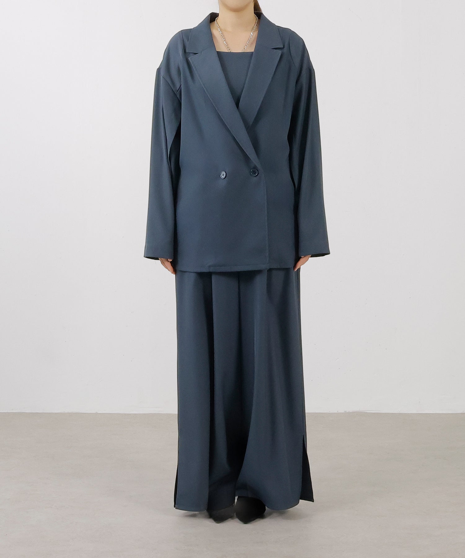 身長157cm / 着用サイズ M<br>普段着 M / 骨格ストレート