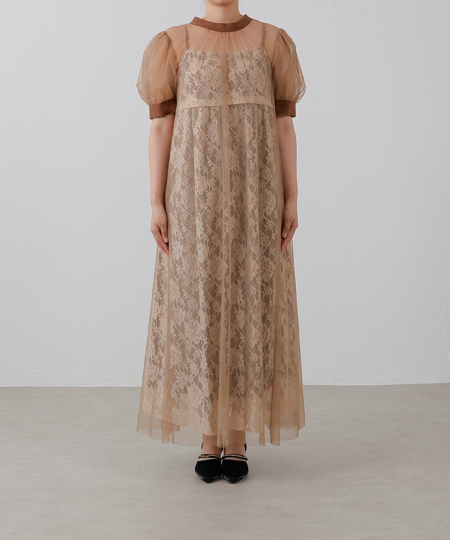 身長157cm / 着用 M<br>
普段着 M / 骨格ストレート