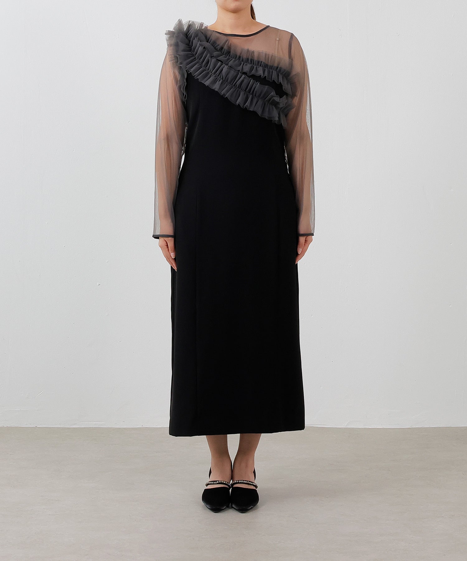 身長157cm / 着用 M<br>
普段着 M / 骨格ストレート