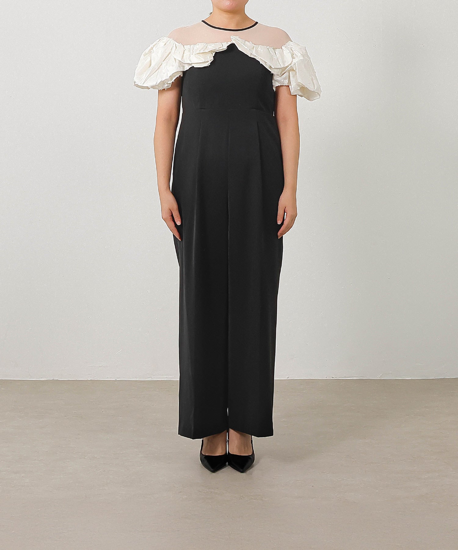 身長159cm / 着用 M<br>普段着 M or L / 骨格ストレート