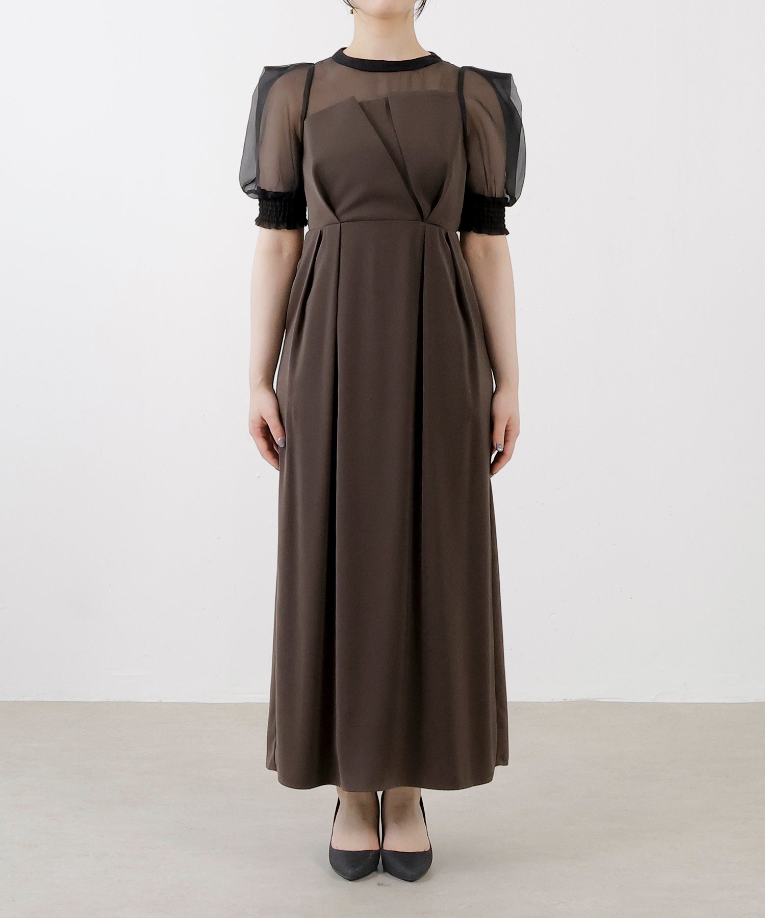 身長162cm / 着用 M<br>
普段着 M / 骨格ストレート